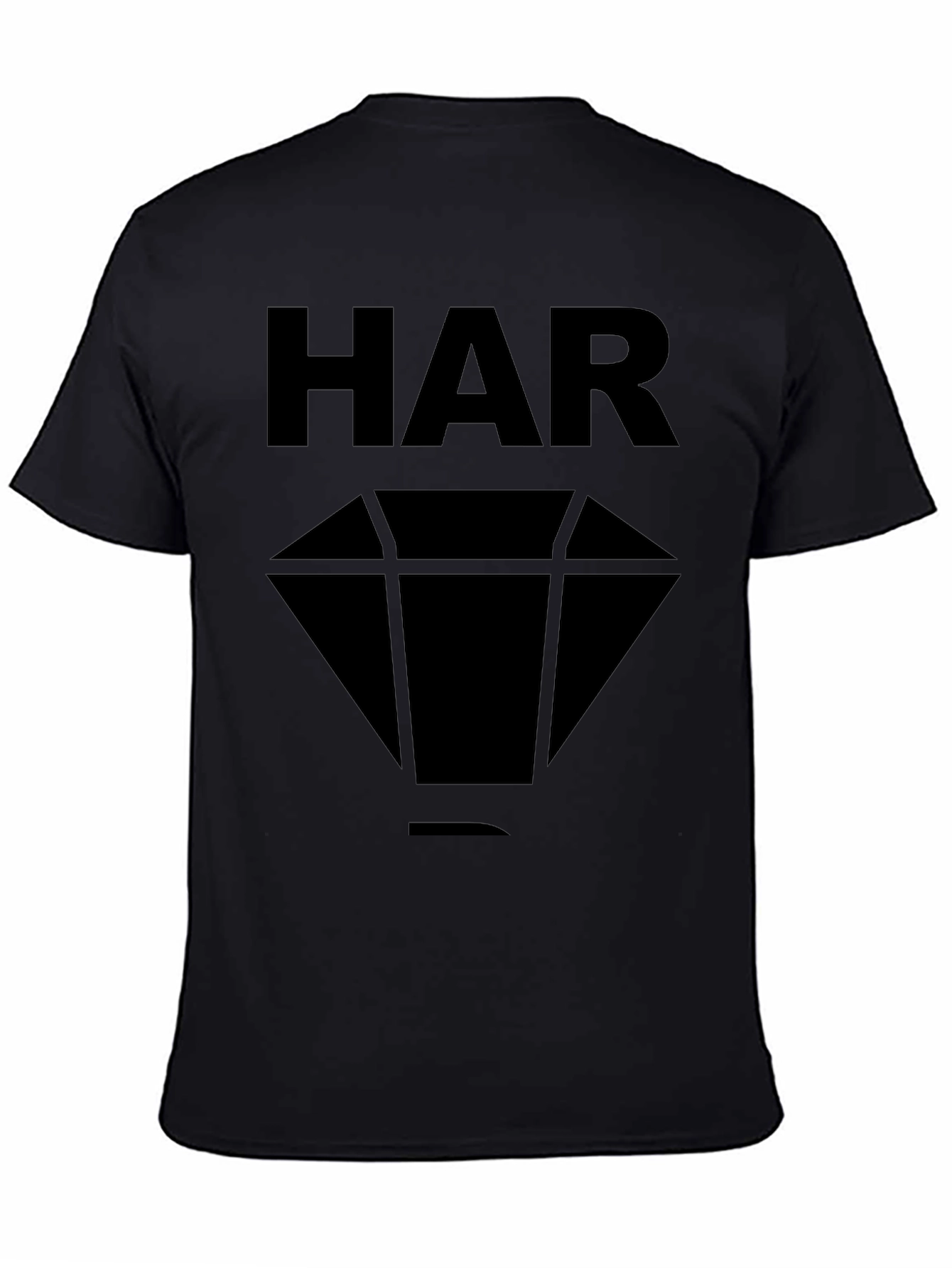 HAR Diamond Graphic Black T-Shirt