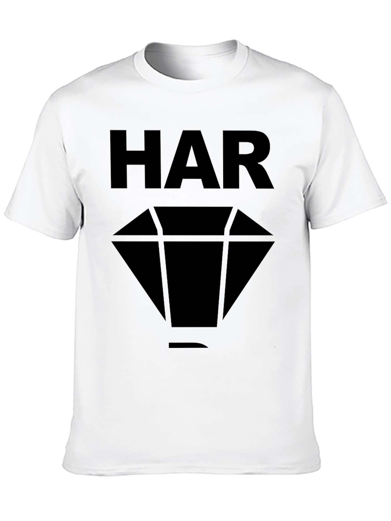 HAR Diamond Graphic Black T-Shirt