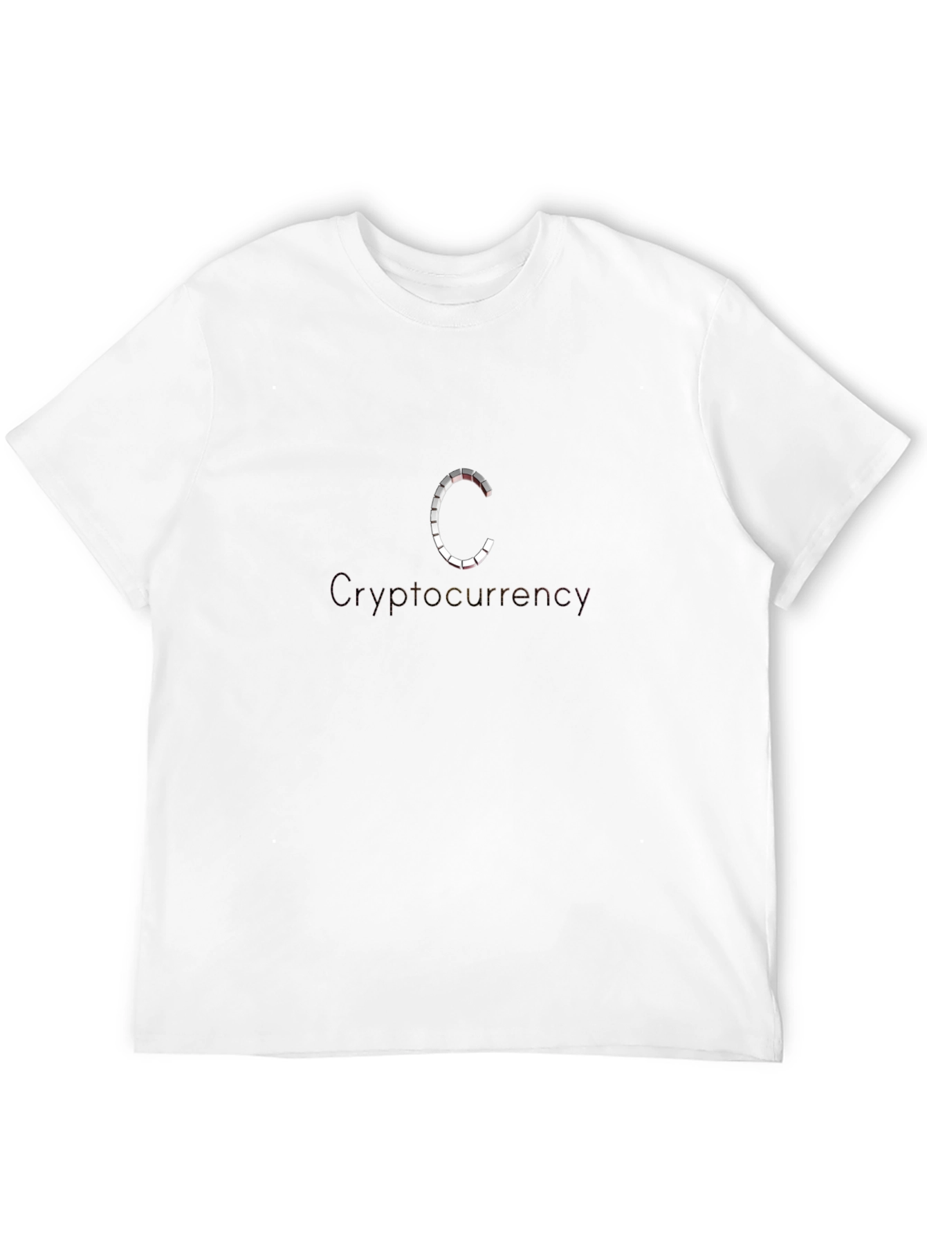 Cryptocurrency C Logo Black T-Shirt