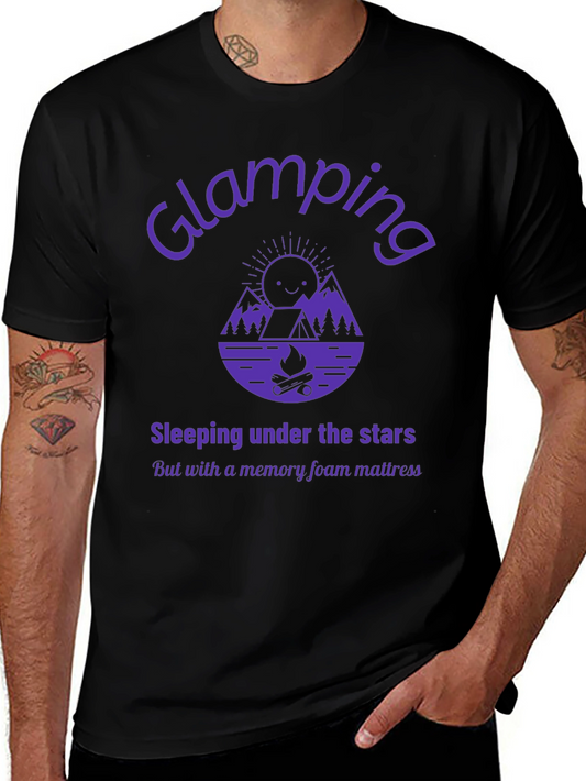 Glamping Graphic Tee - Sleeping Under the Stars