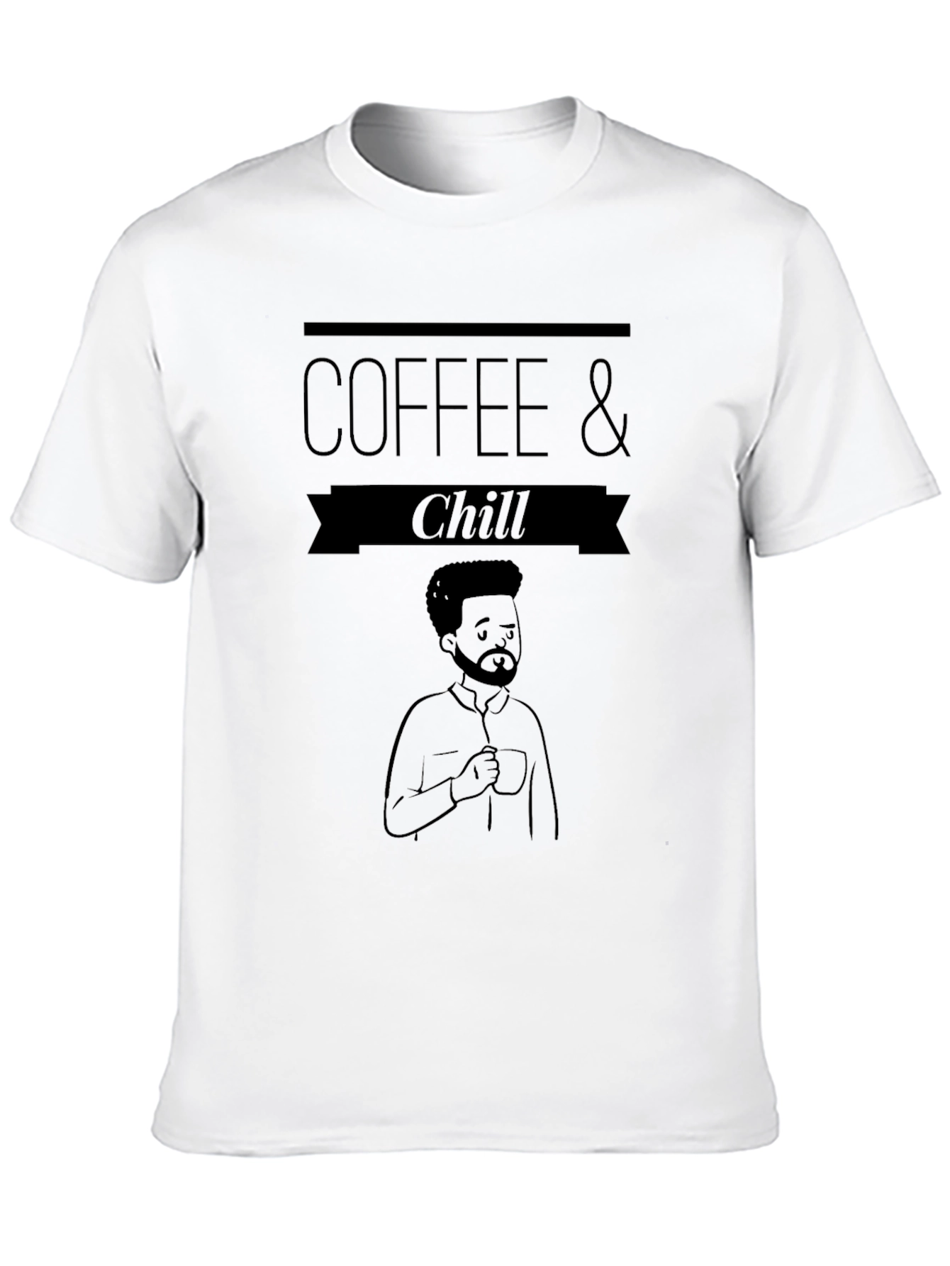 Coffee & Chill Graphic Tee - Relaxed Fit