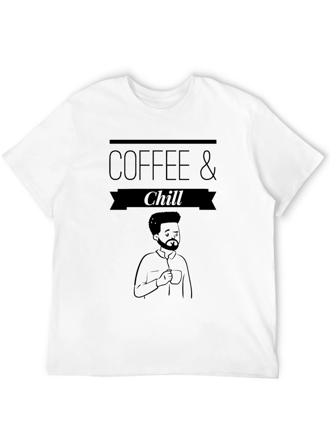 Coffee & Chill Graphic Tee - Relaxed Fit