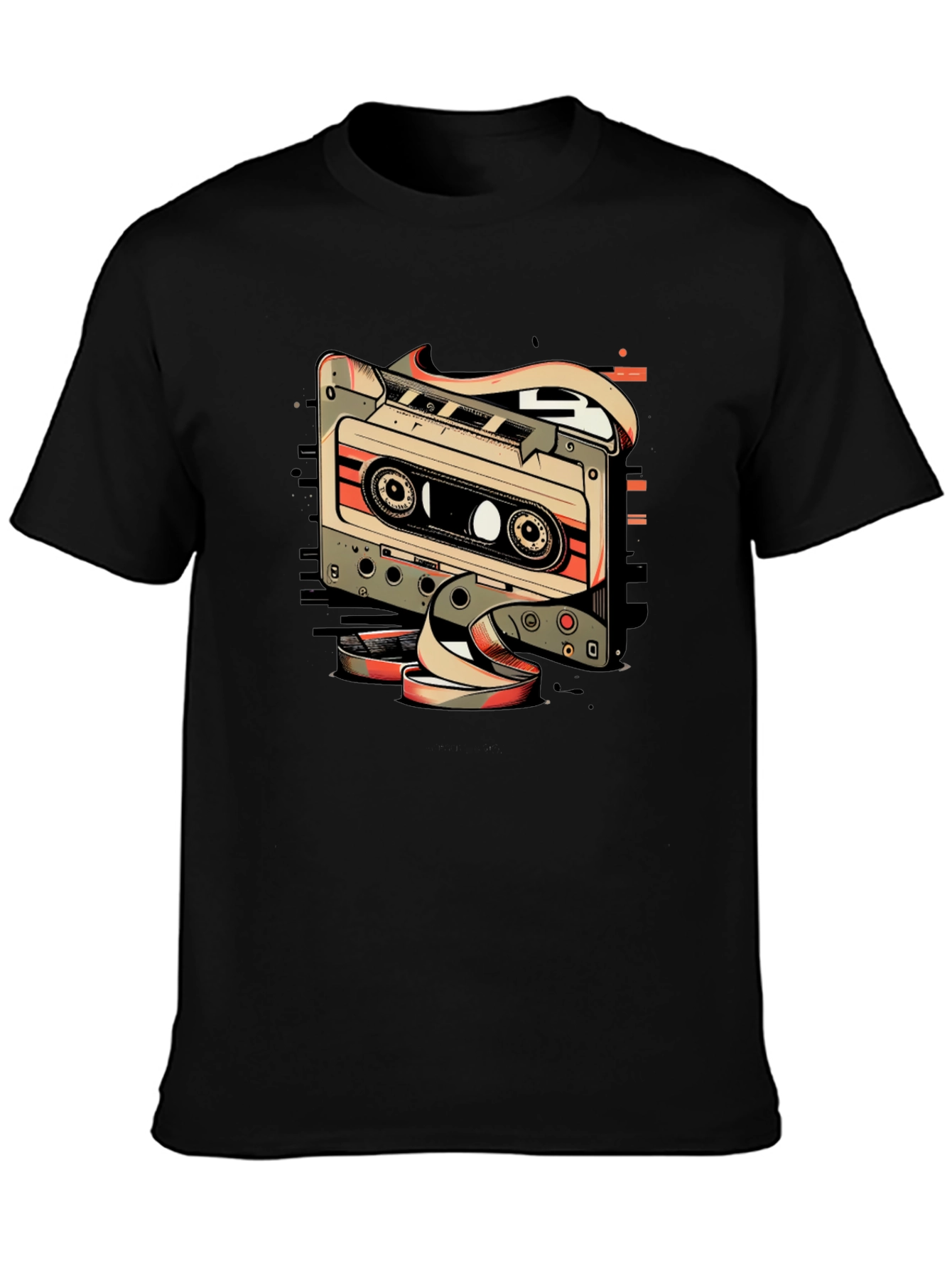 Retro Cassette Tape Graphic Tee