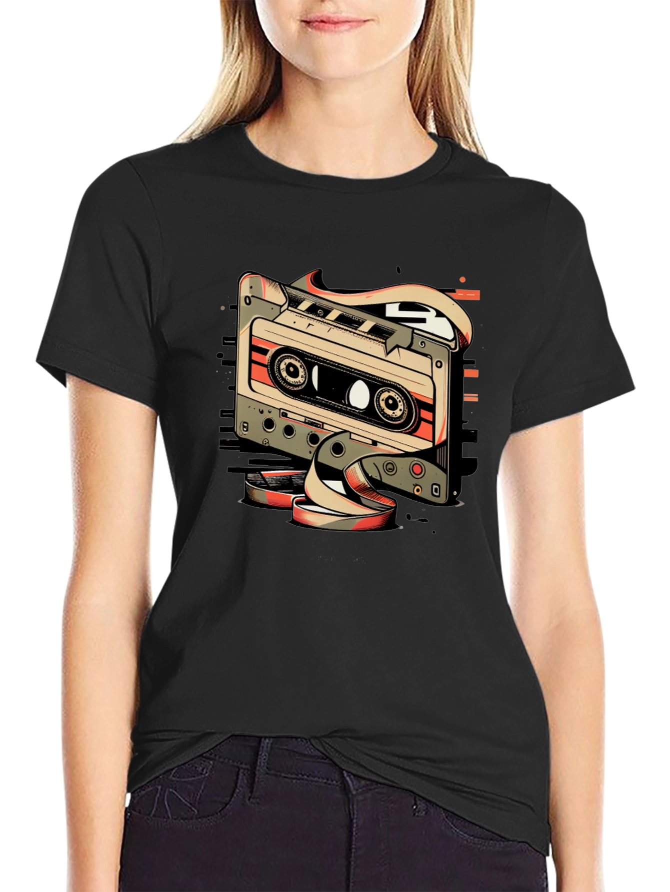 Retro Cassette Tape Graphic Tee