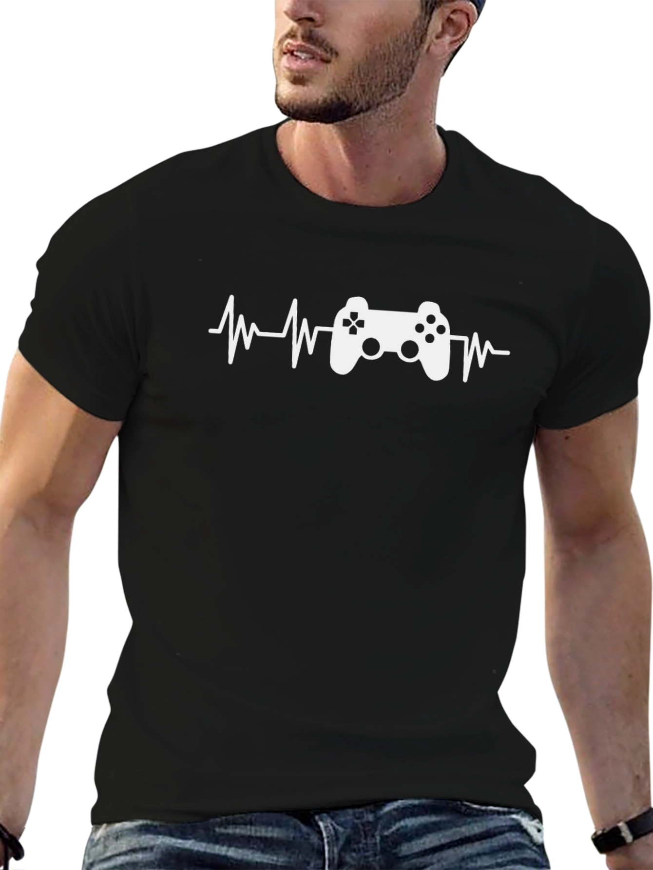 Gamer Heartbeat T-Shirt - Play On!