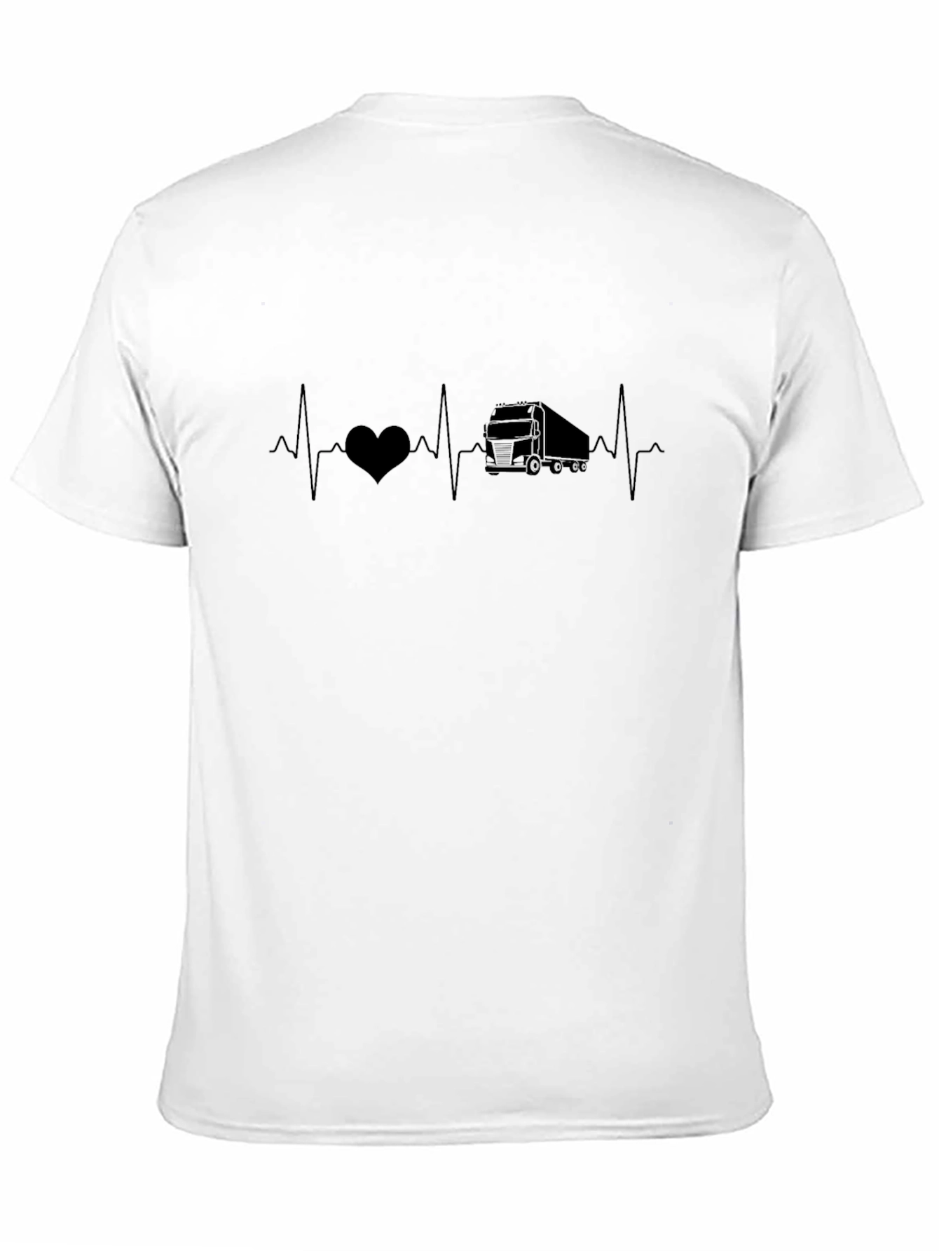 Truck Heartbeat T-Shirt - Driver Life Tee