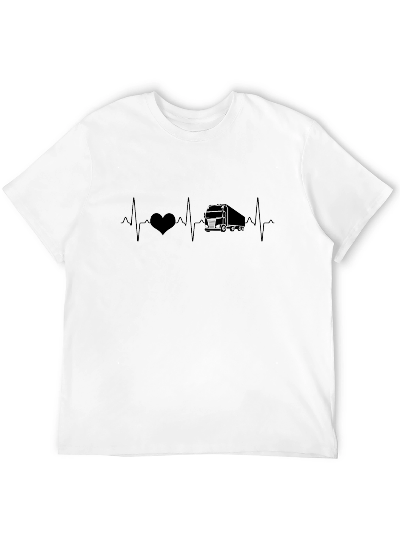 Truck Heartbeat T-Shirt - Driver Life Tee