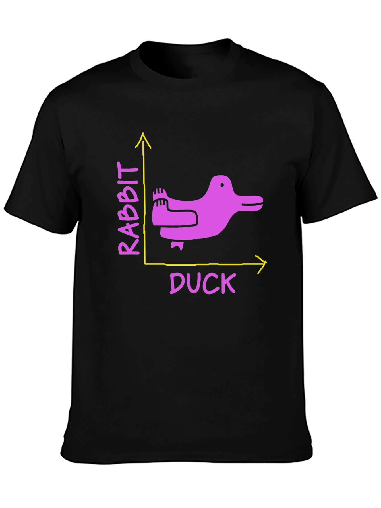 Rabbit Duck Graph T-Shirt