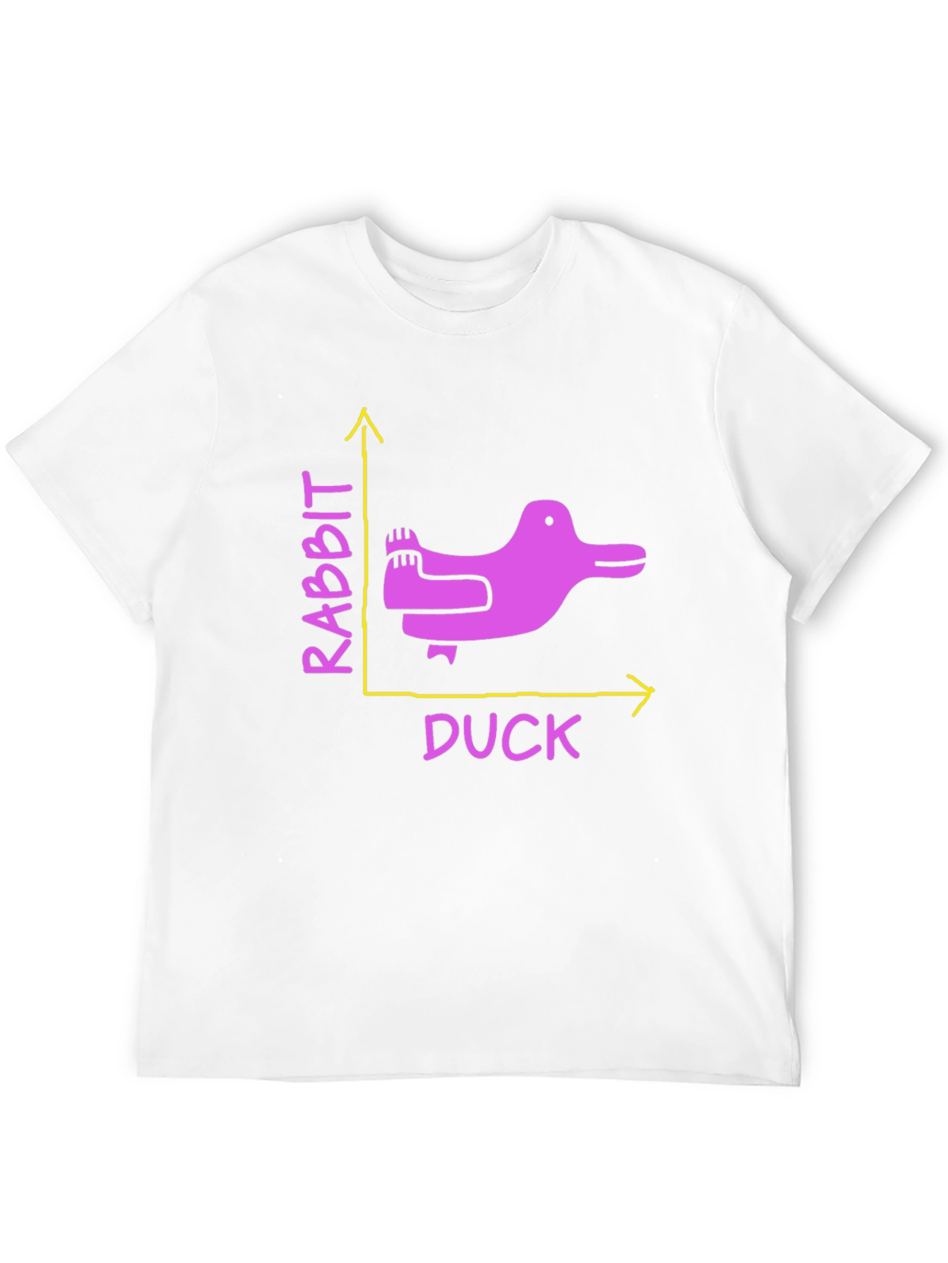 Rabbit Duck Graph T-Shirt