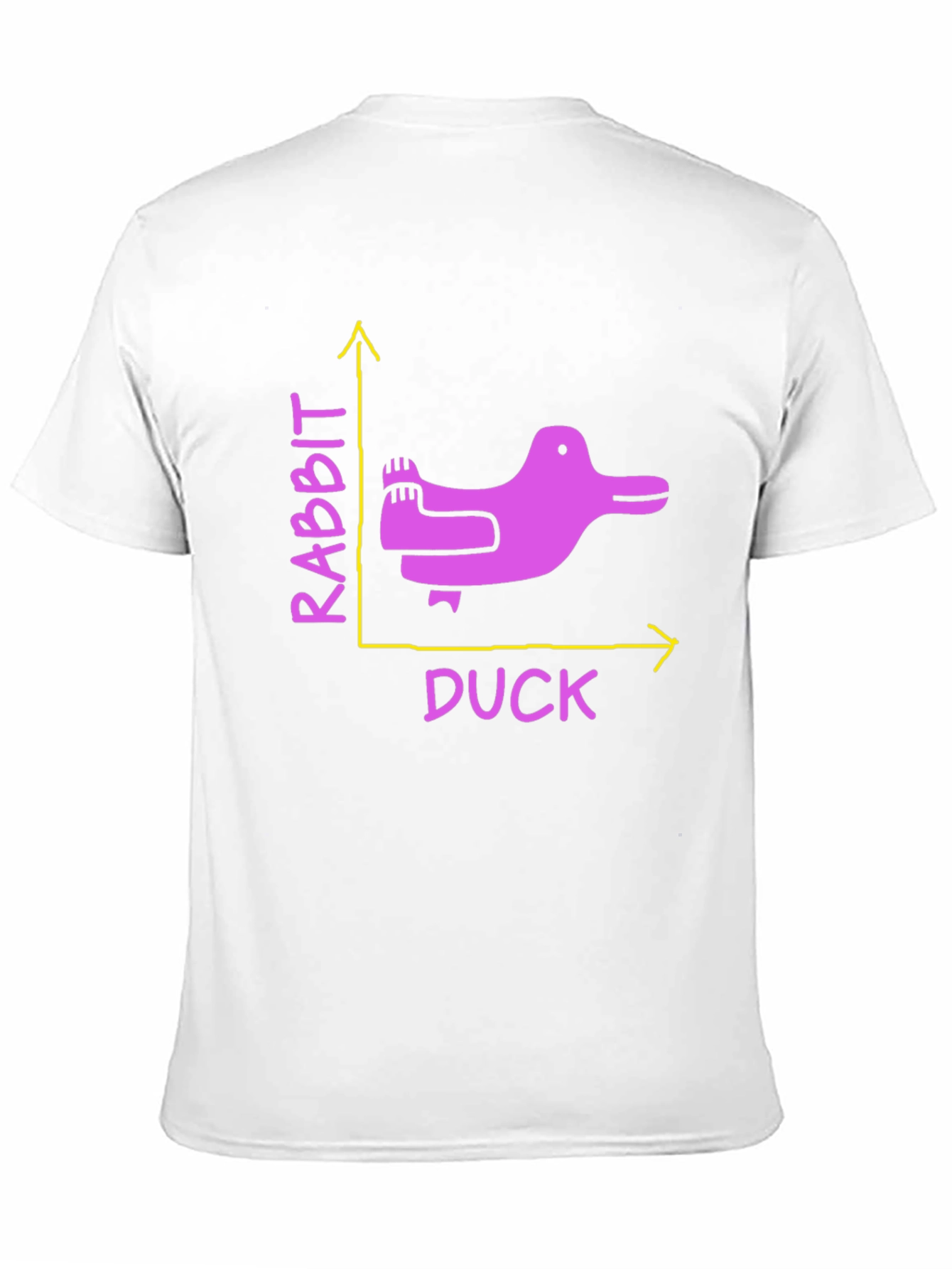 Rabbit Duck Graph T-Shirt