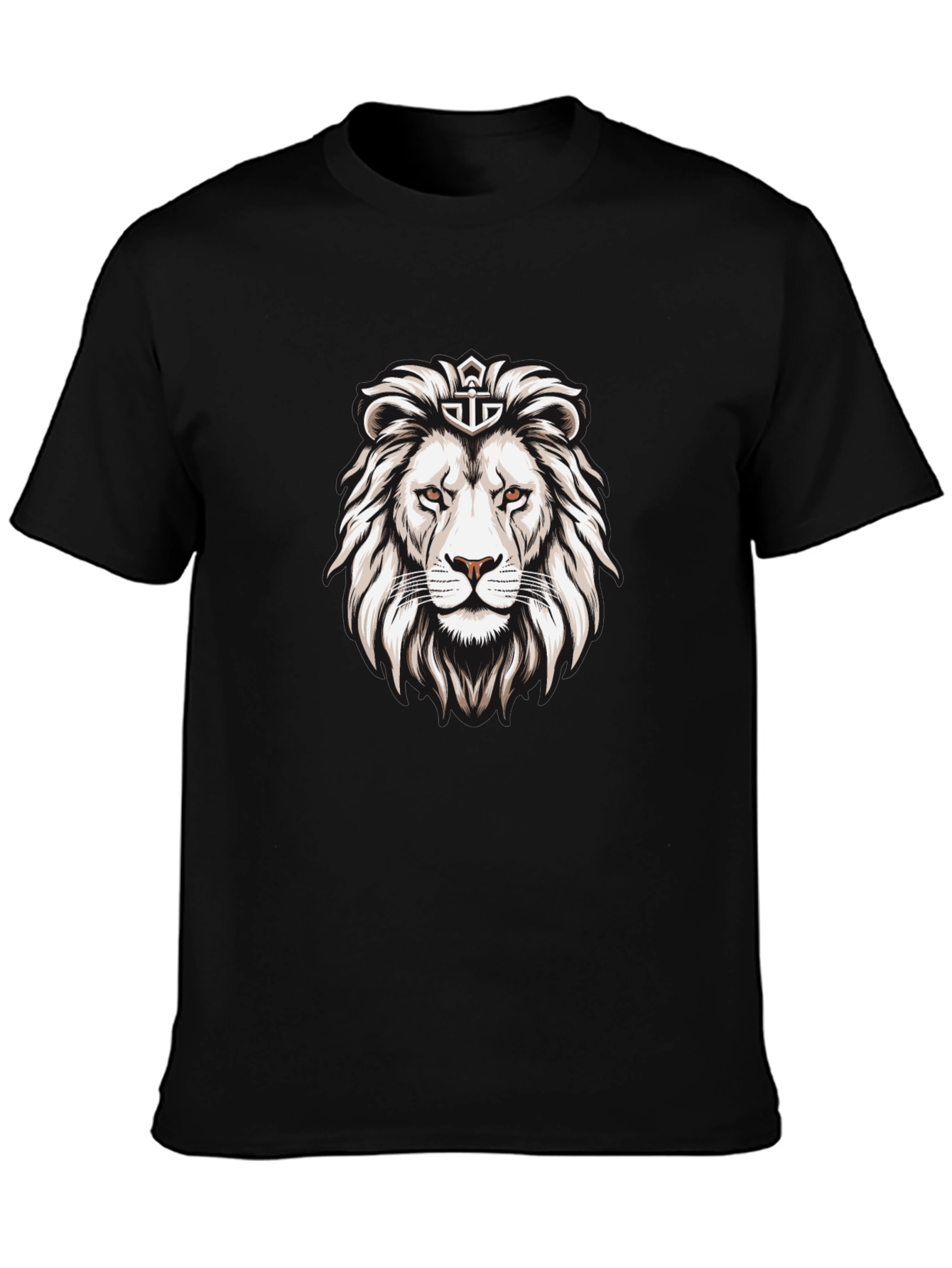 Lion King Graphic Black T-Shirt for Men