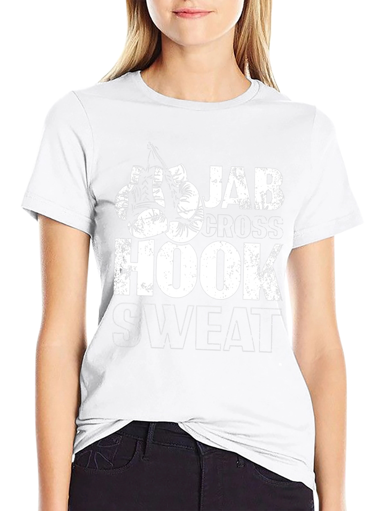 Boxing Jab Cross Hook Sweat T-Shirt