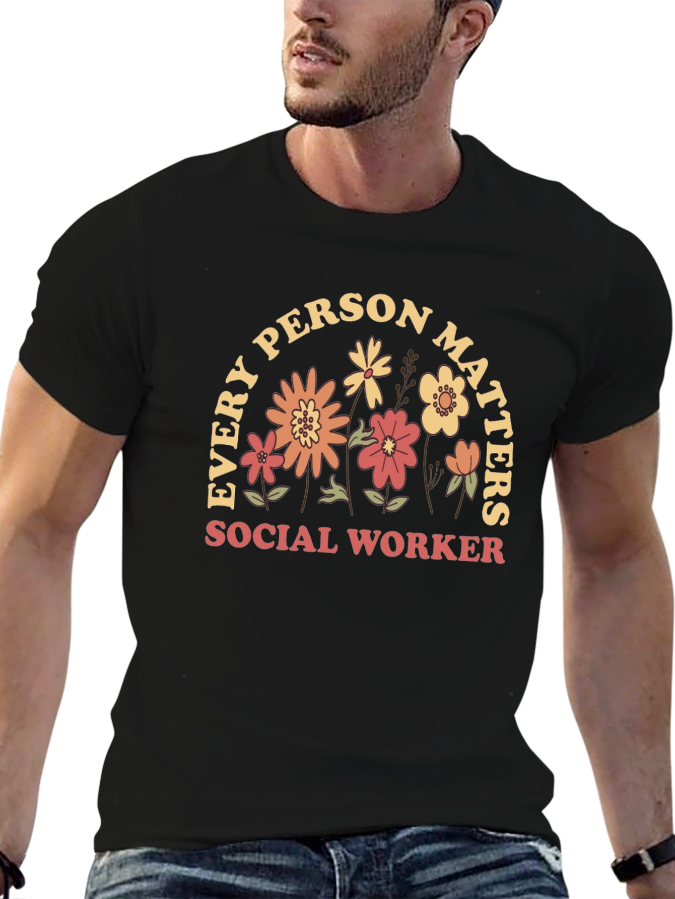 Every Person Matters Social Worker Graphic Tee