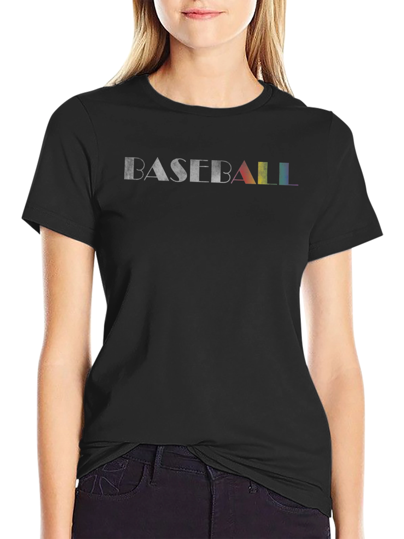 Baseball Pride T-Shirt - Black