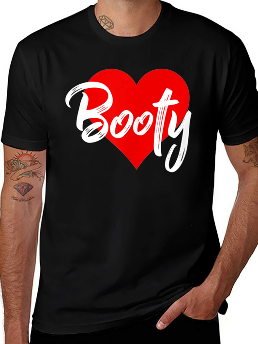 Booty Heart Graphic T-Shirt - Stylish & Fun!