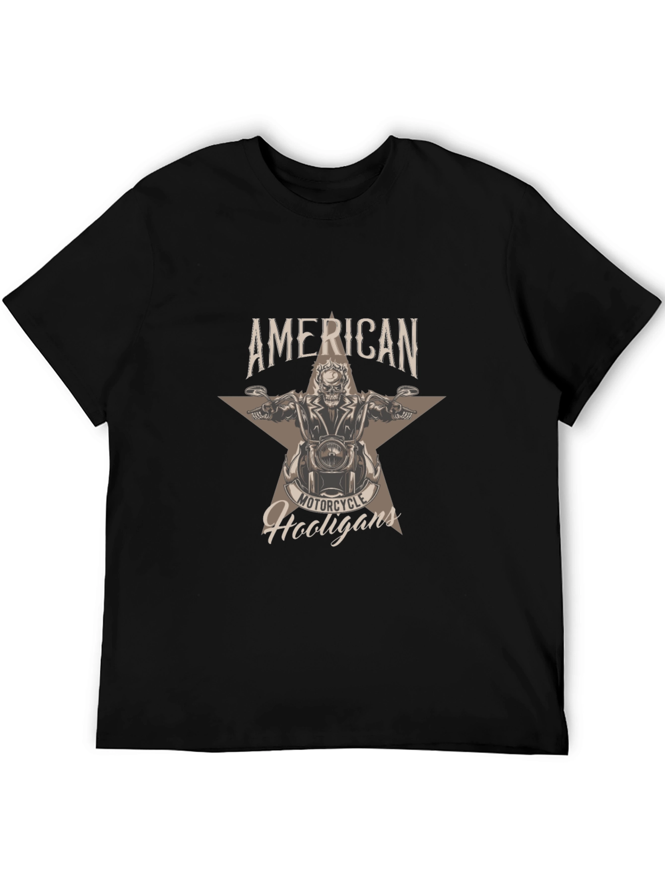 American Motorcycle Hooligans Graphic T-Shirt