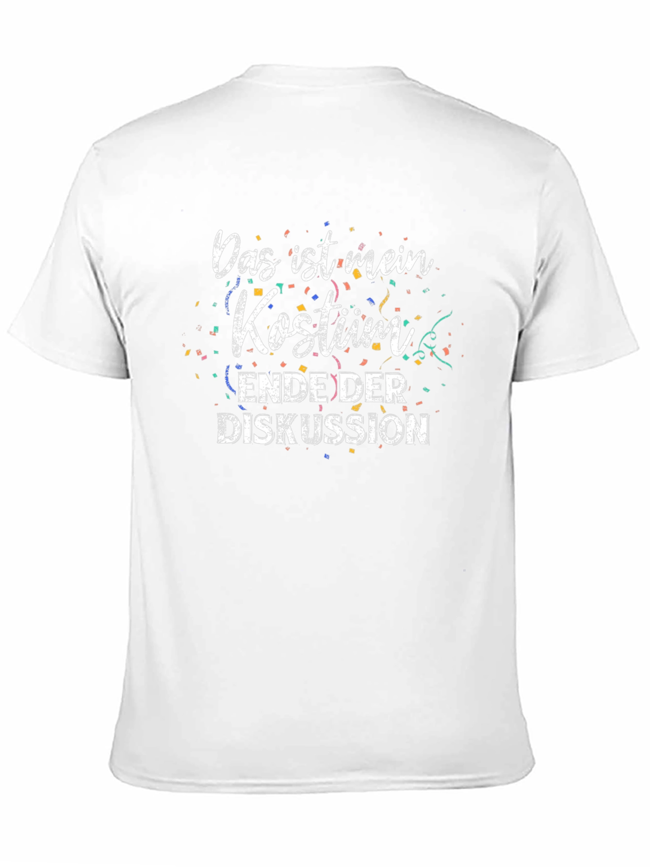 Das Ist Mein Kostum T-Shirt - Costume Tee