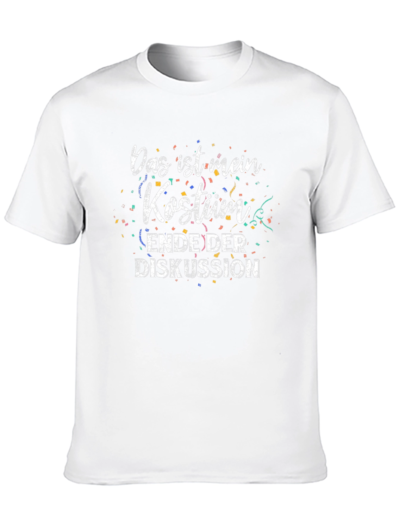 Das Ist Mein Kostum T-Shirt - Costume Tee
