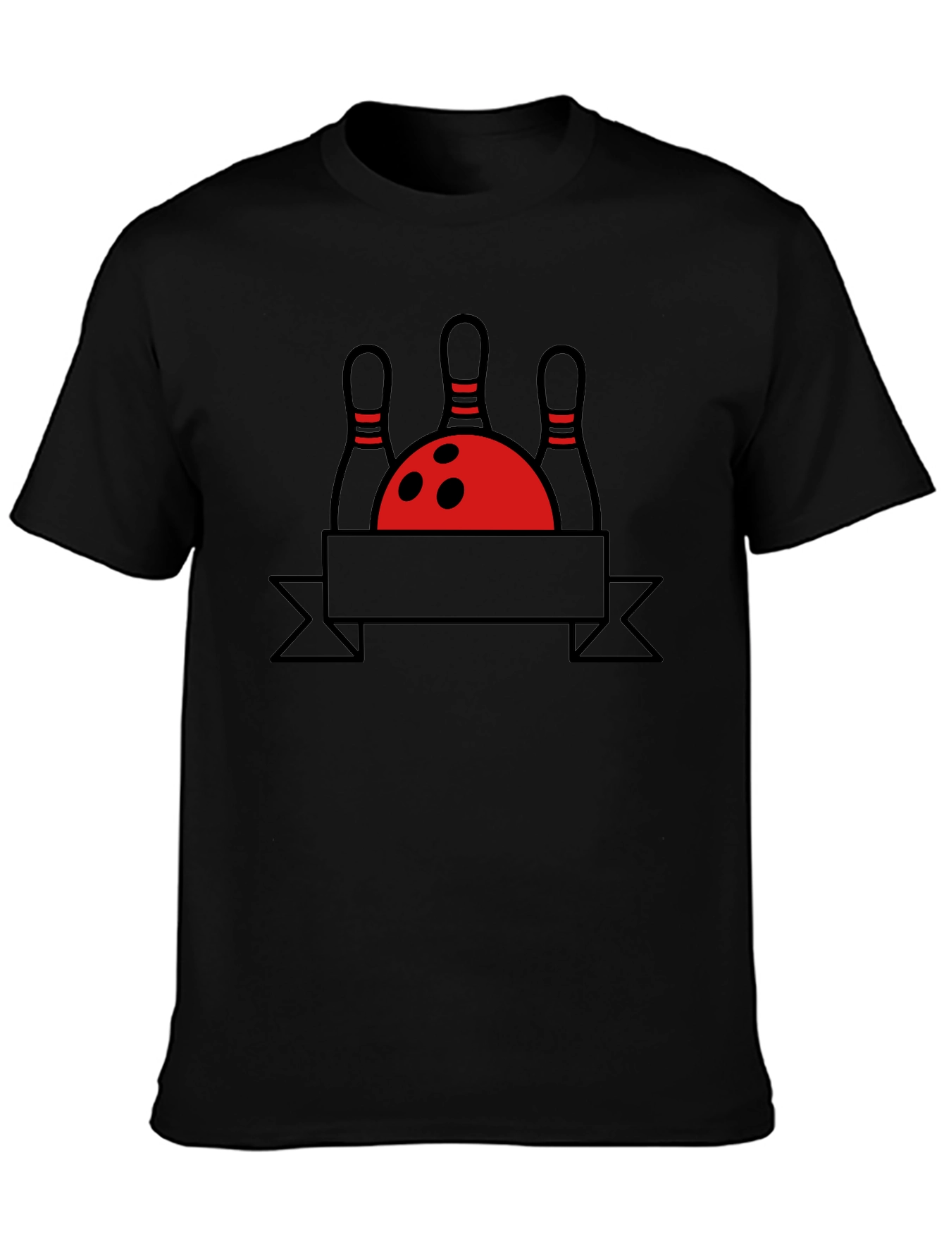 Bowling Strike Graphic Tee - Stylish and Comfortable