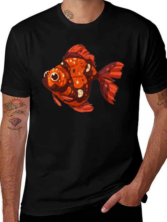 Goldfish Graphic Tee - Unique Animal T-Shirt