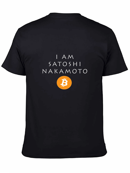 I AM Satoshi Nakamoto Bitcoin Crypto T-Shirt