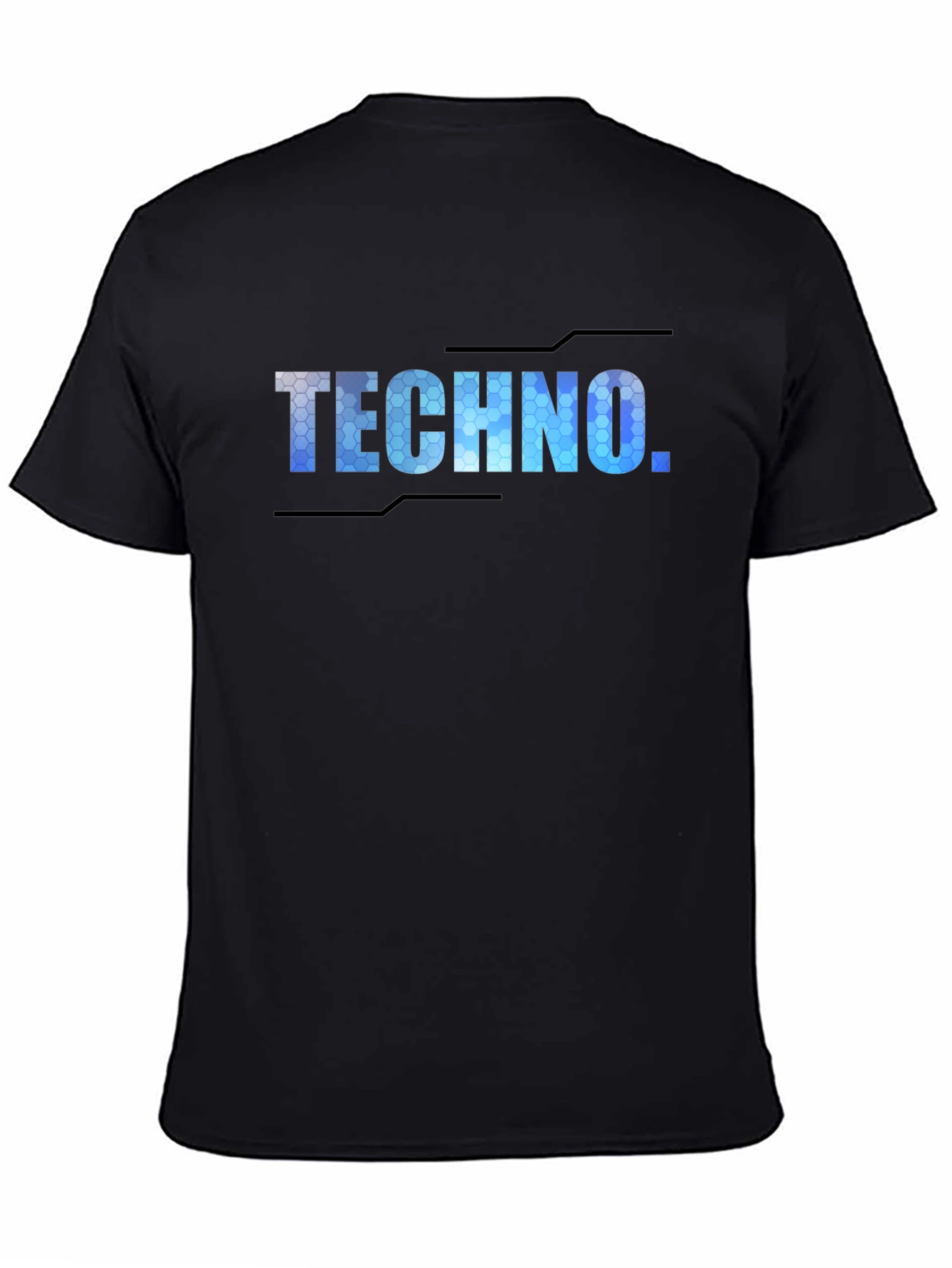 Techno Graphic Tee - Black