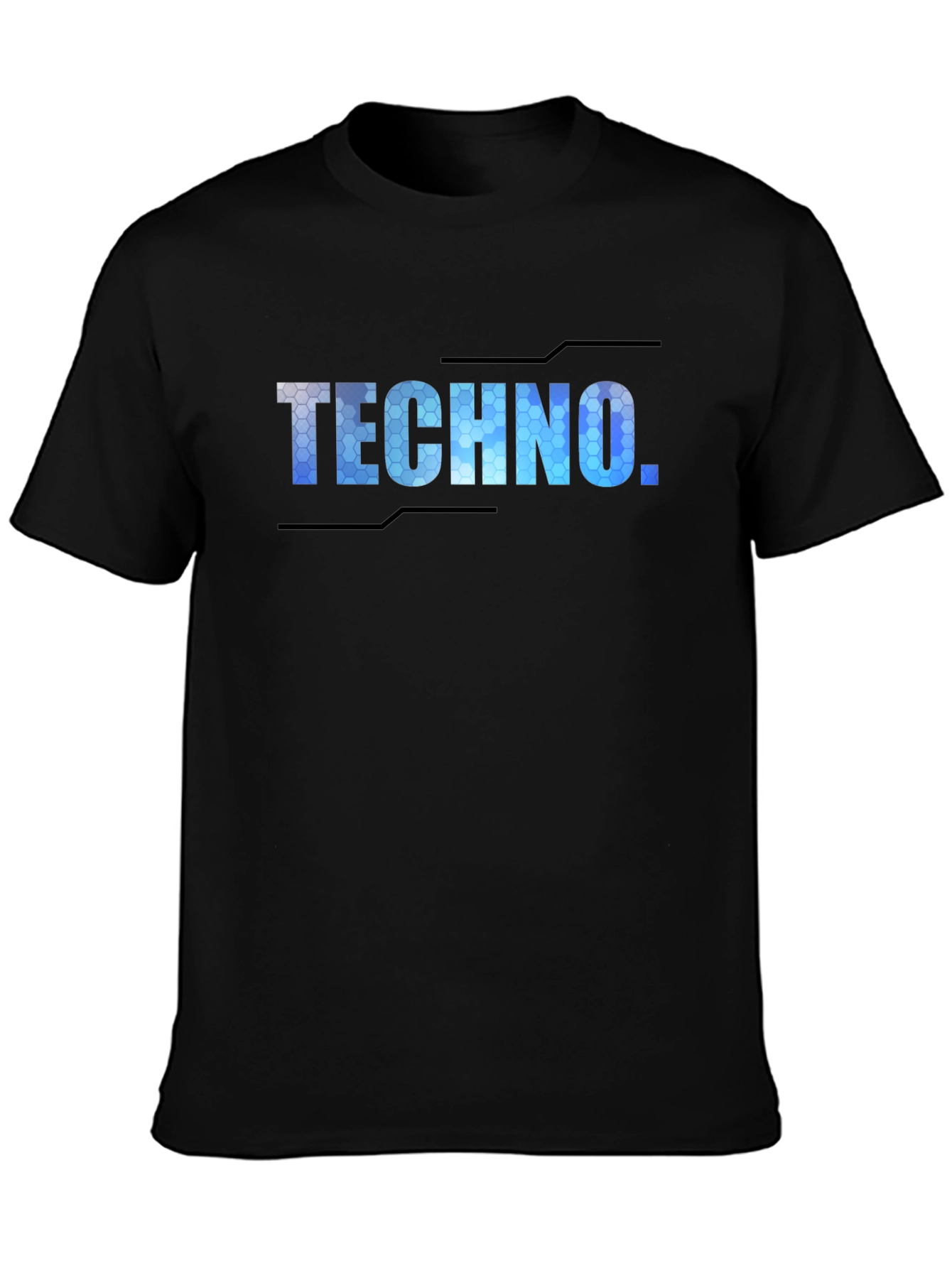 Techno Graphic Tee - Black
