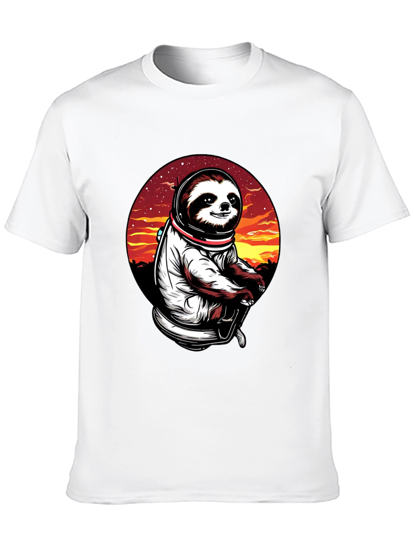 Sloth Astronaut T-Shirt - Space Explorer Tee