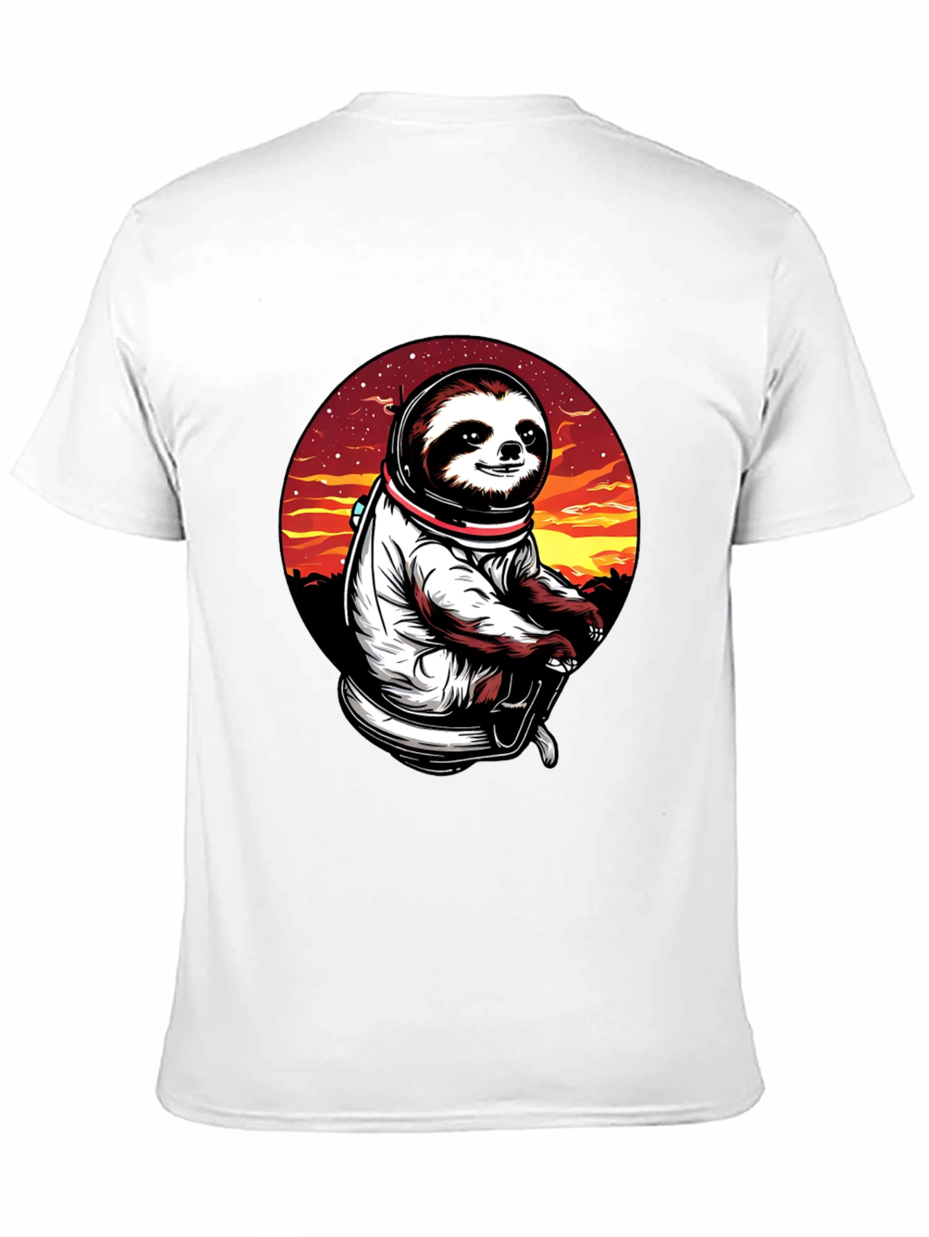 Sloth Astronaut T-Shirt - Space Explorer Tee