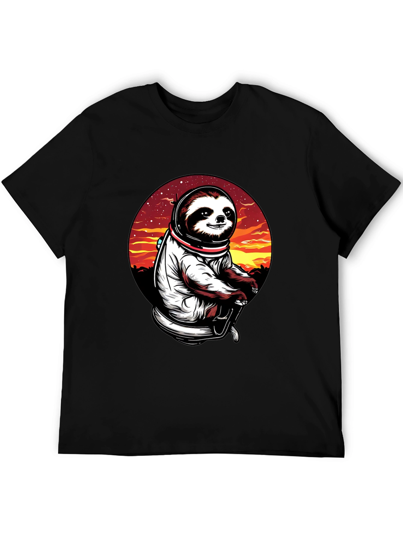 Sloth Astronaut T-Shirt - Space Explorer Tee