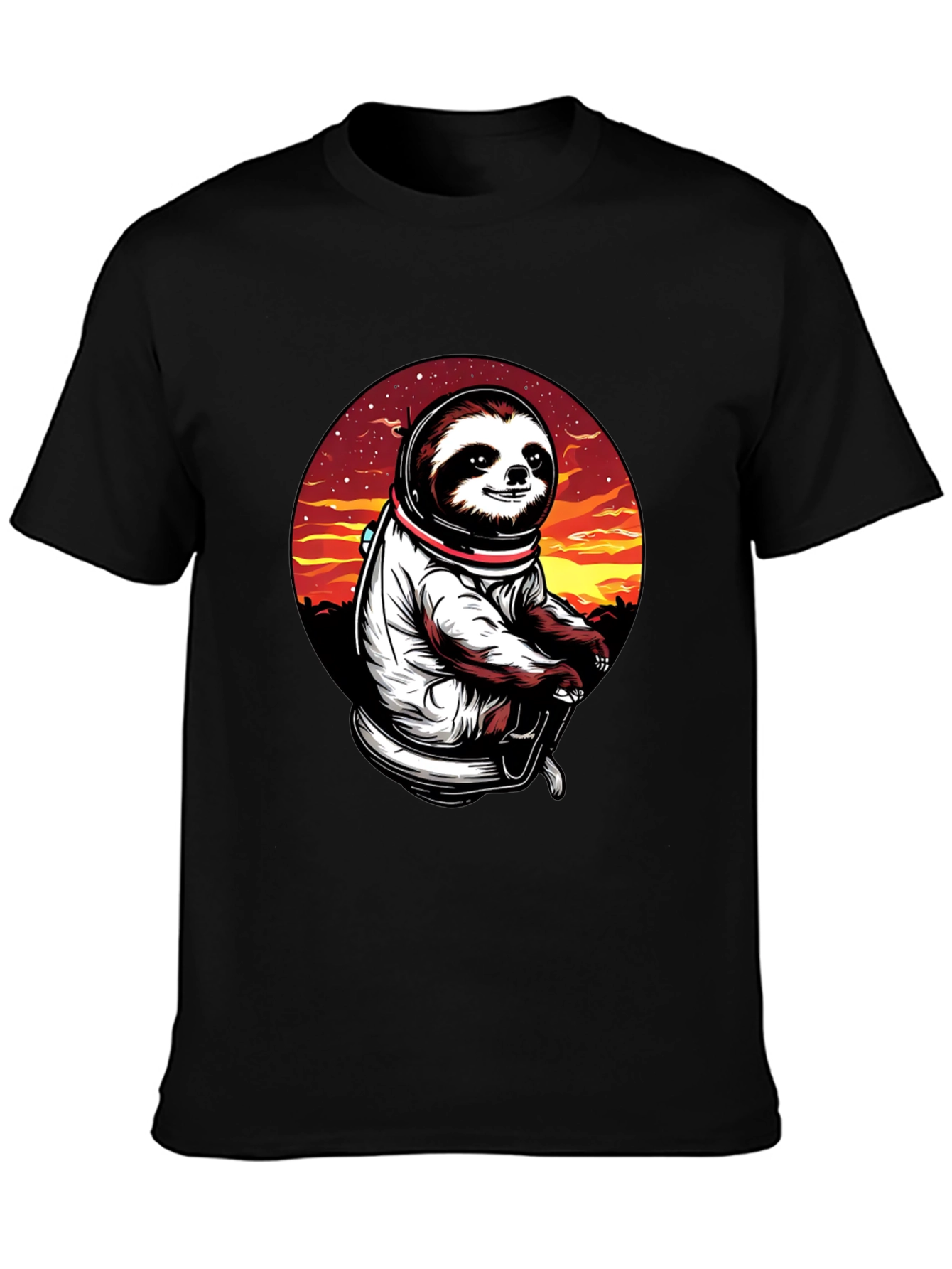 Sloth Astronaut T-Shirt - Space Explorer Tee