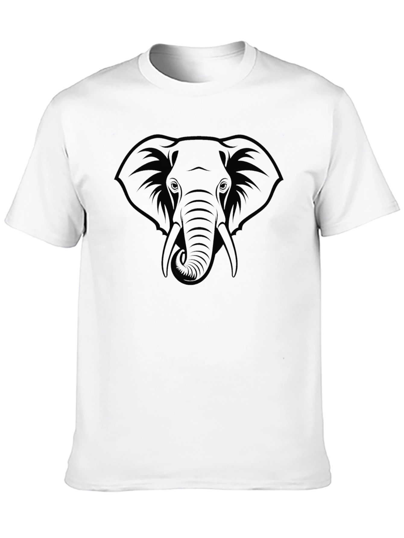 Elephant Graphic Tee - Cool Animal Design