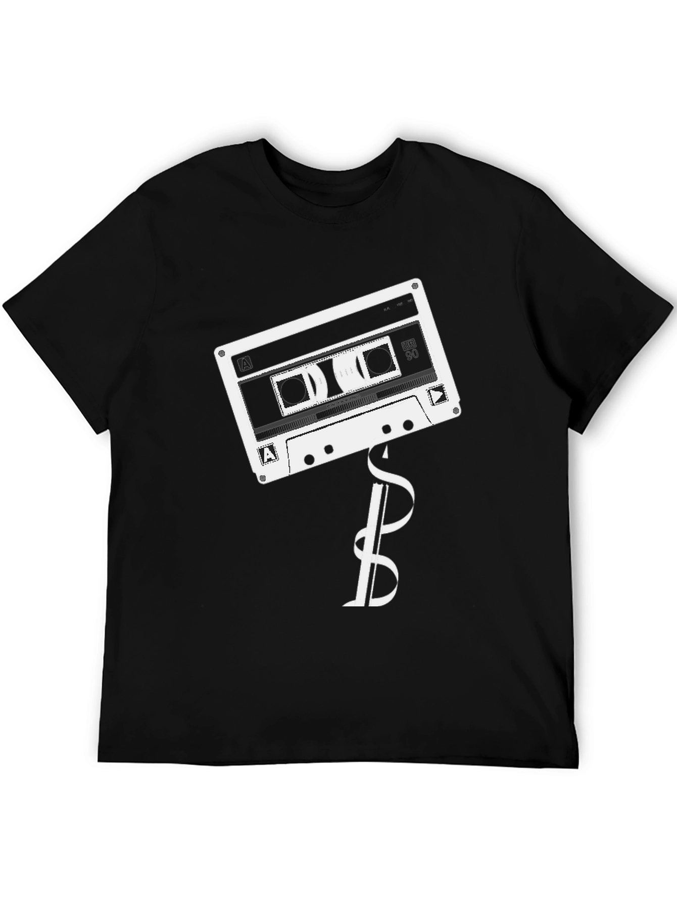 Retro Cassette Tape Graphic T-Shirt - Classic Music Tee