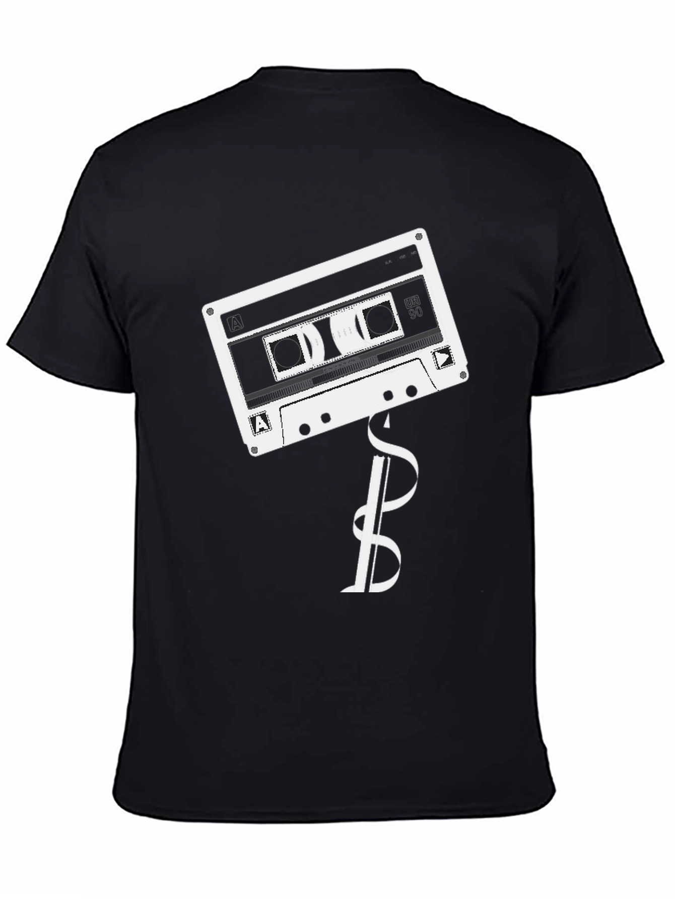 Retro Cassette Tape Graphic T-Shirt - Classic Music Tee