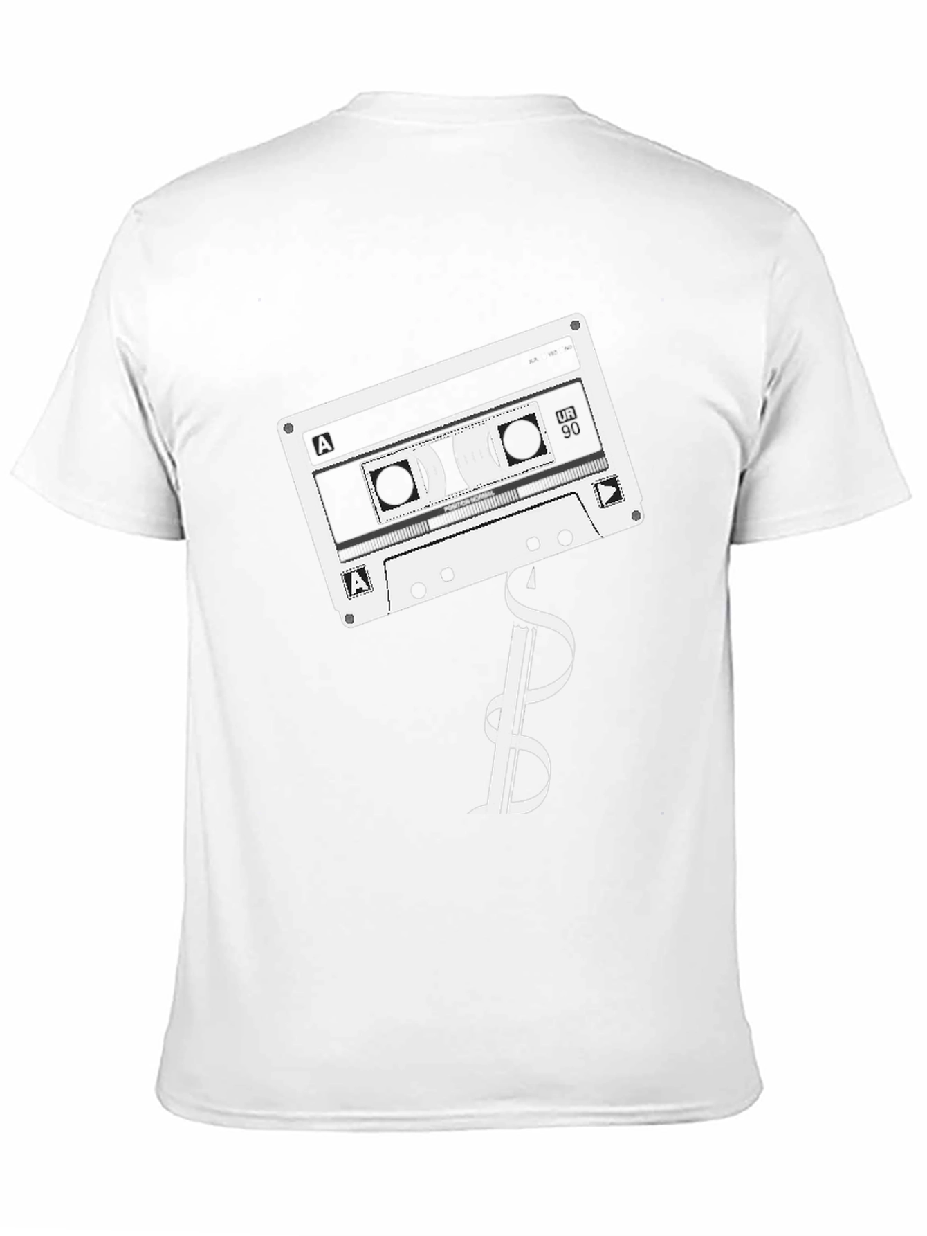 Retro Cassette Tape Graphic T-Shirt - Classic Music Tee