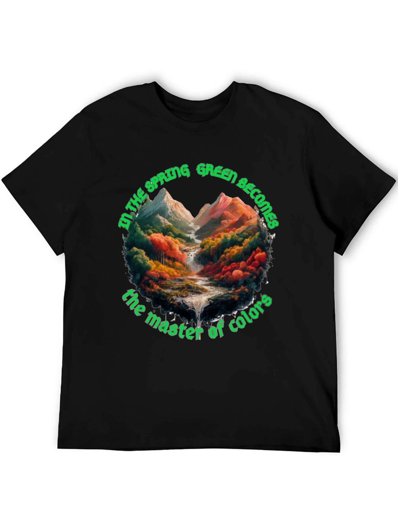 Nature T-Shirt: Spring Colors
