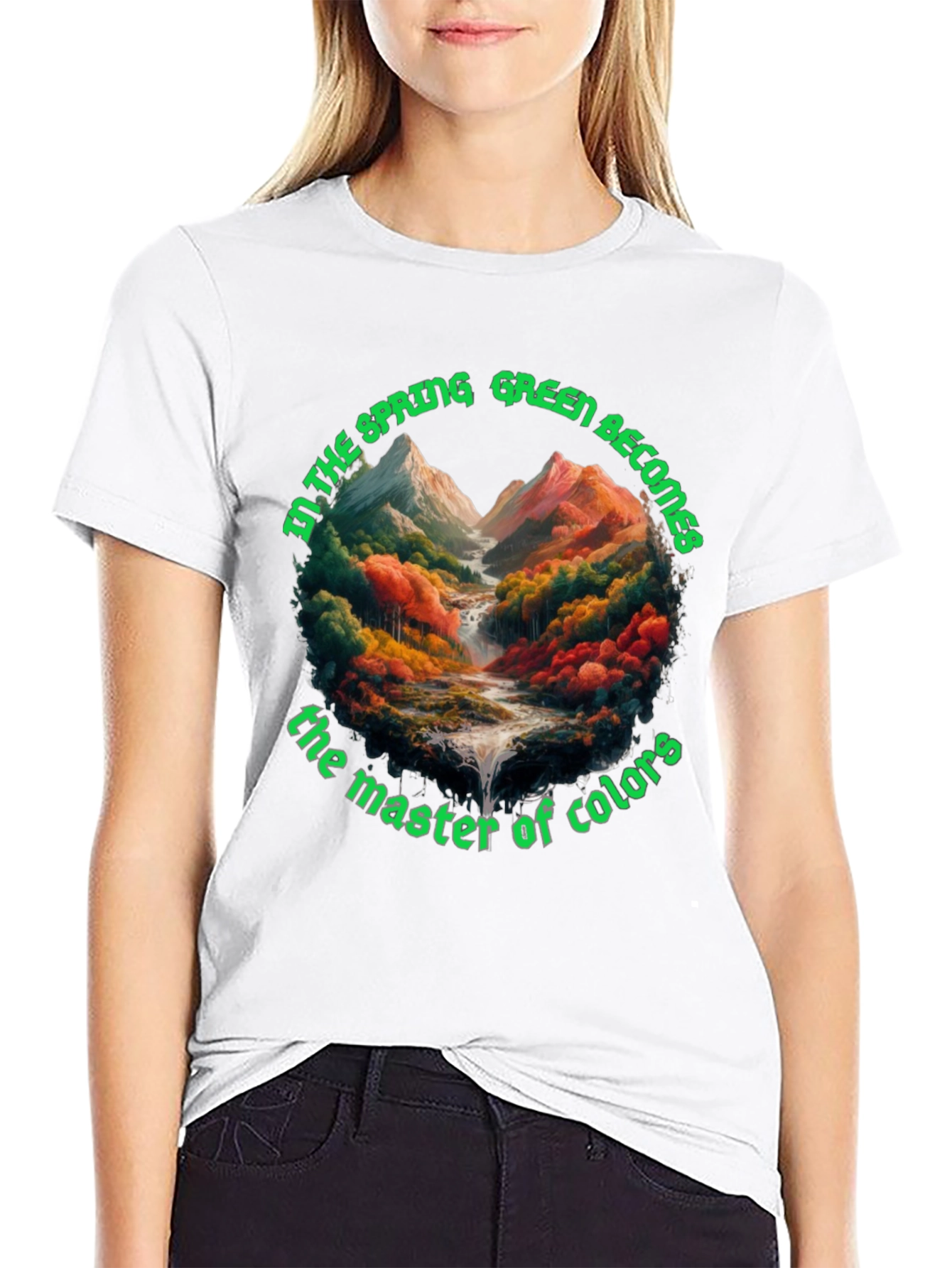 Nature T-Shirt: Spring Colors