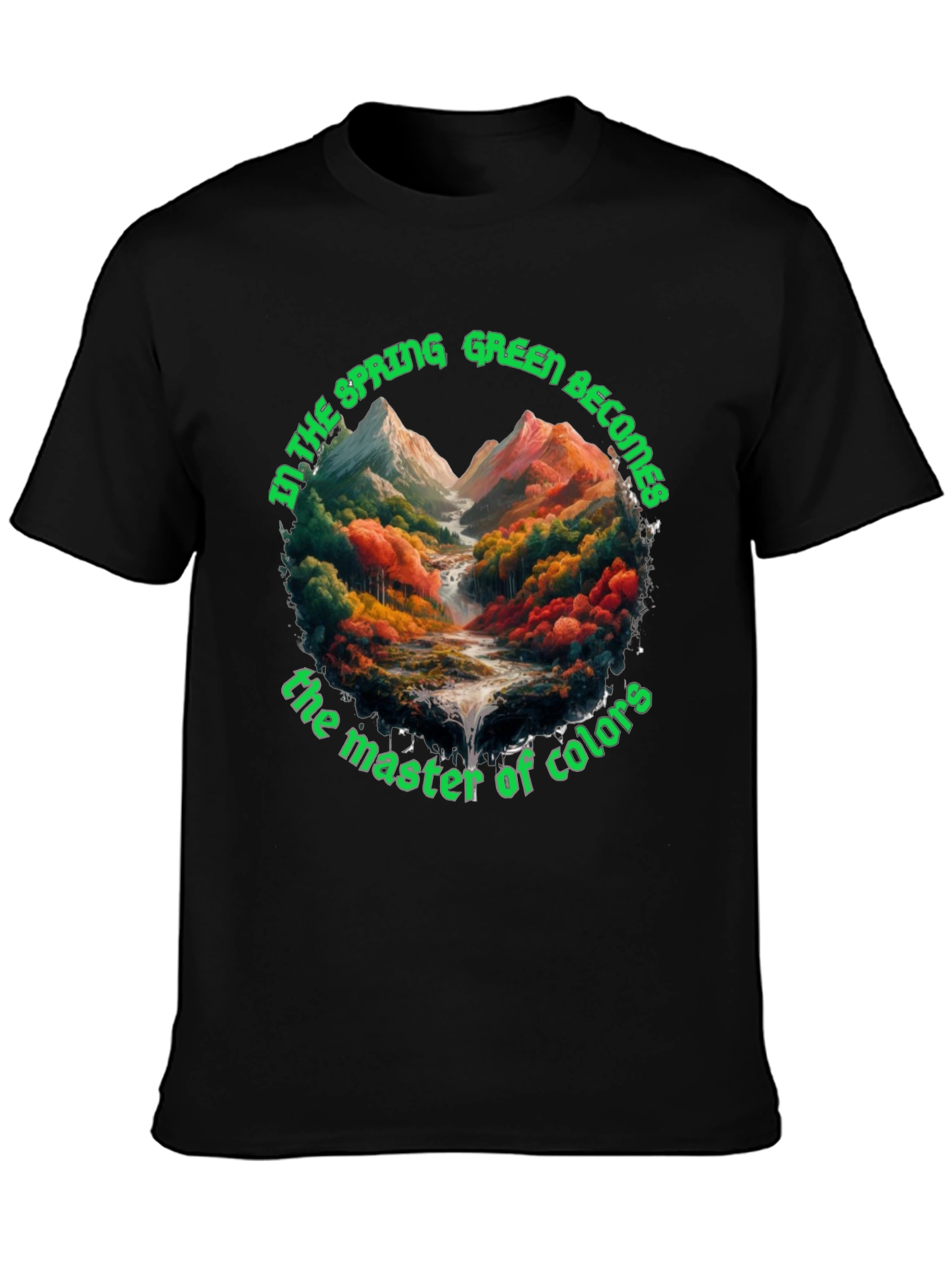 Nature T-Shirt: Spring Colors