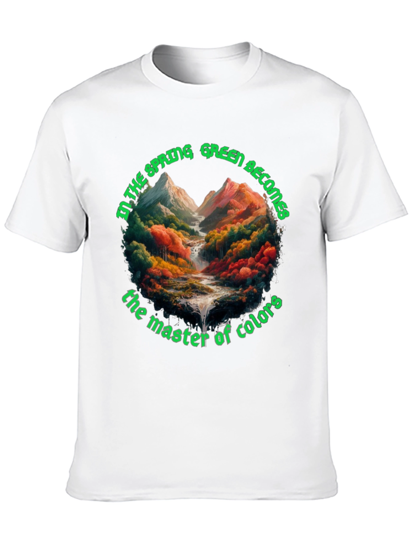 Nature T-Shirt: Spring Colors