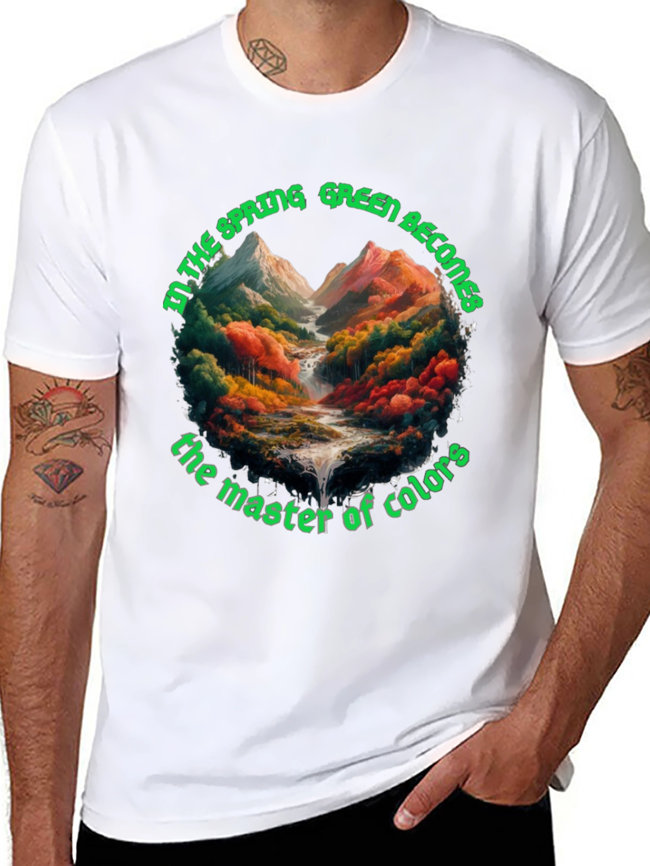 Nature T-Shirt: Spring Colors
