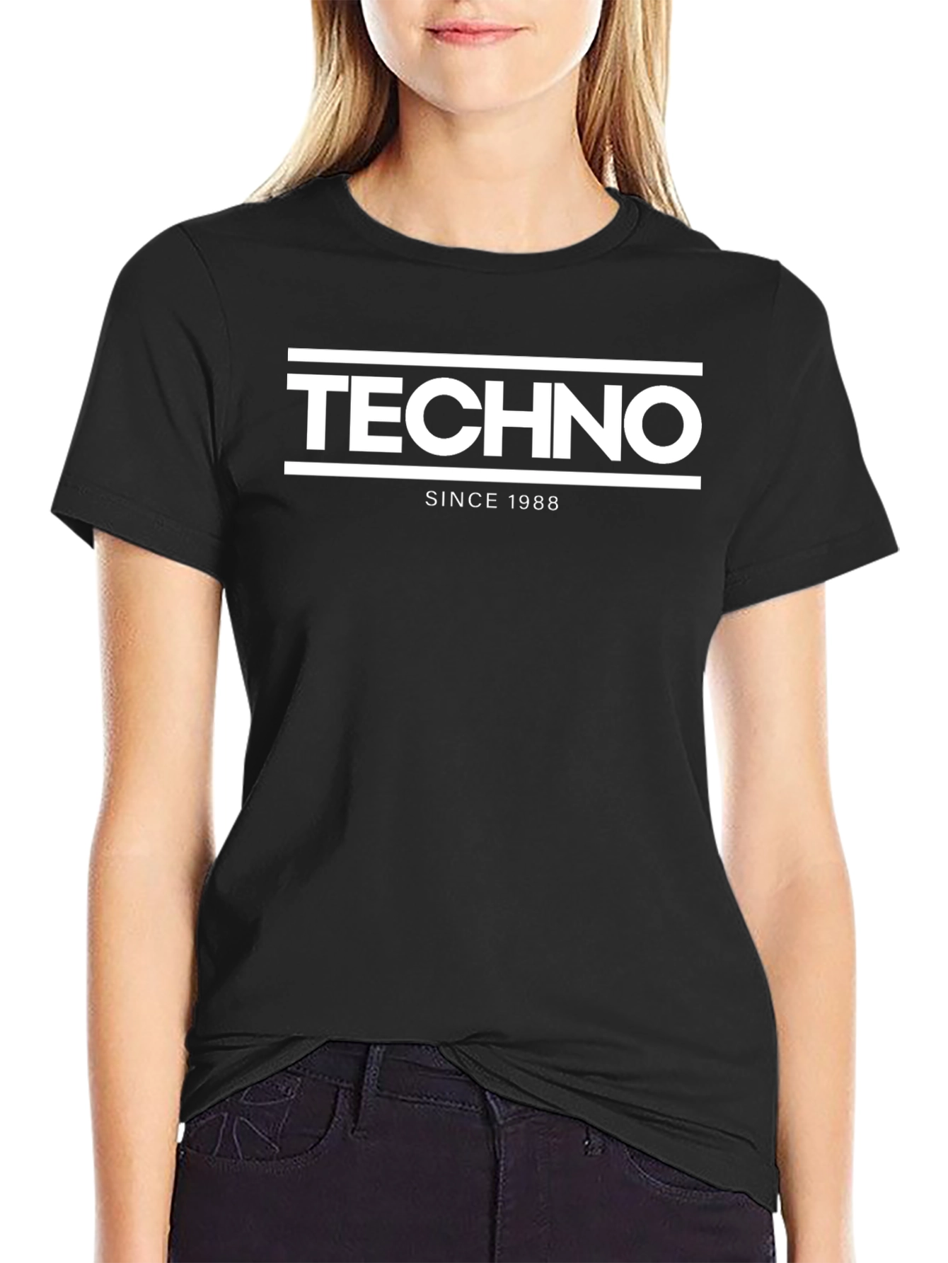 Techno Since 1988 Black T-Shirt