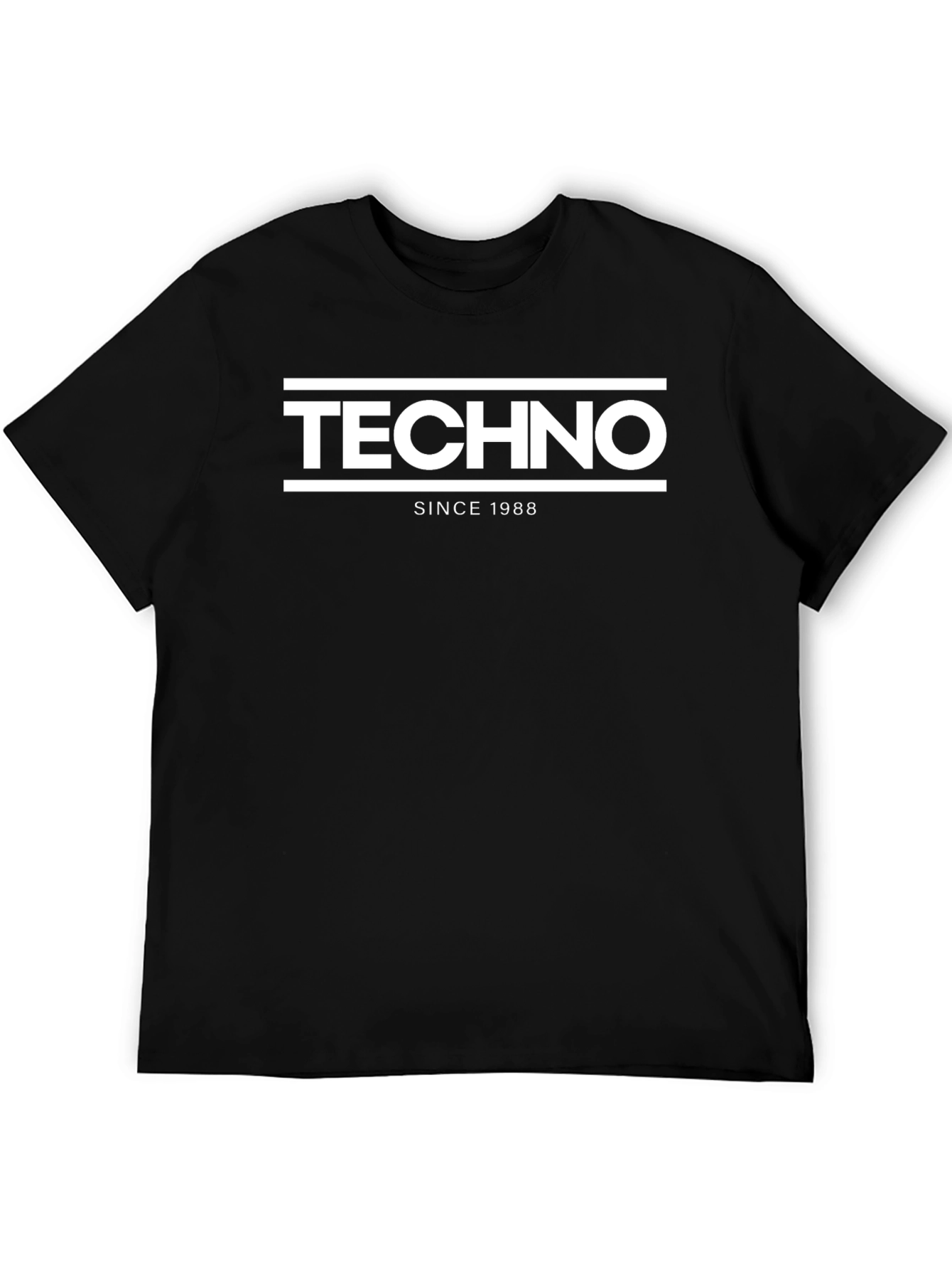 Techno Since 1988 Black T-Shirt
