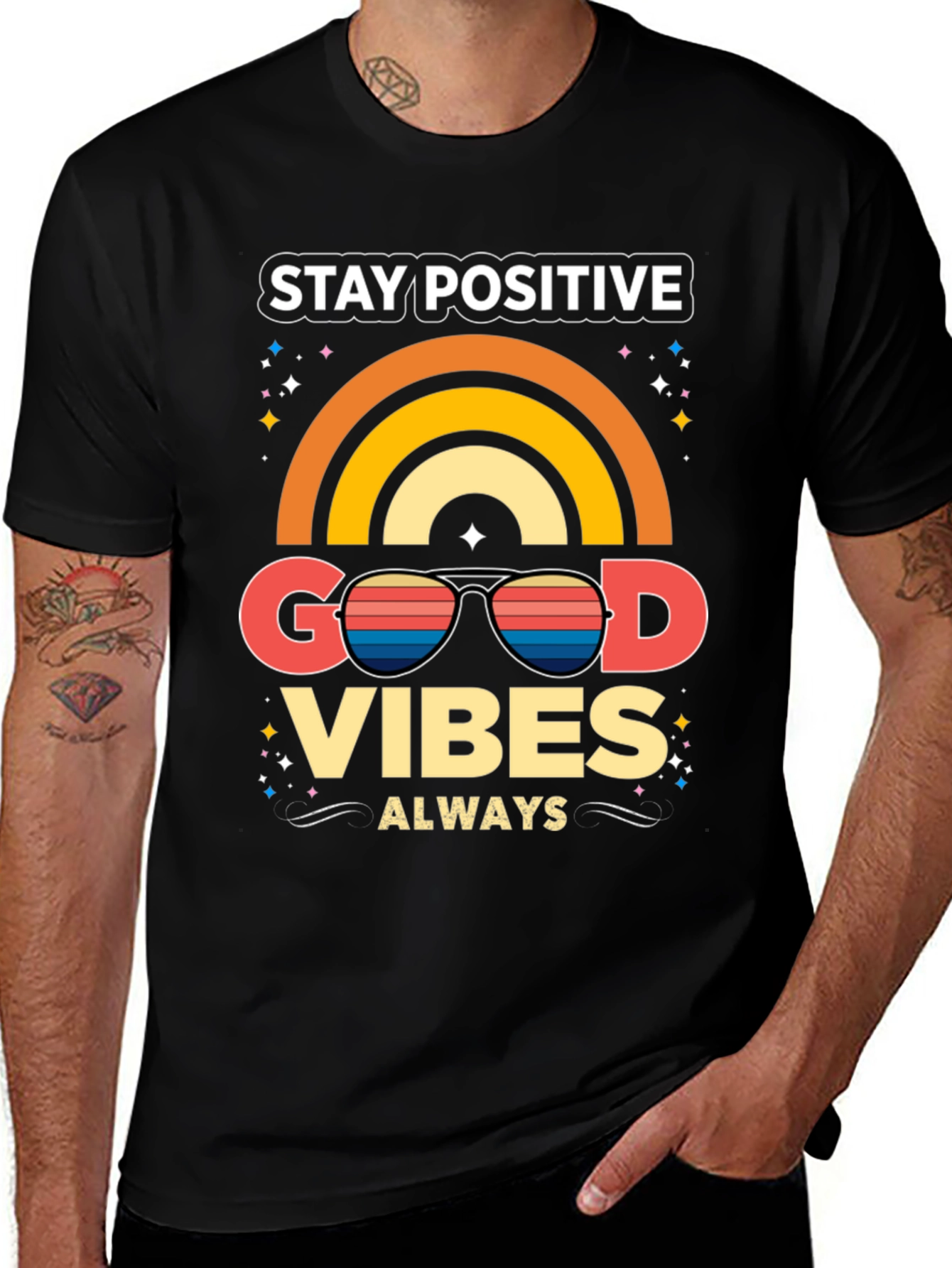 Stay Positive Good Vibes T-Shirt