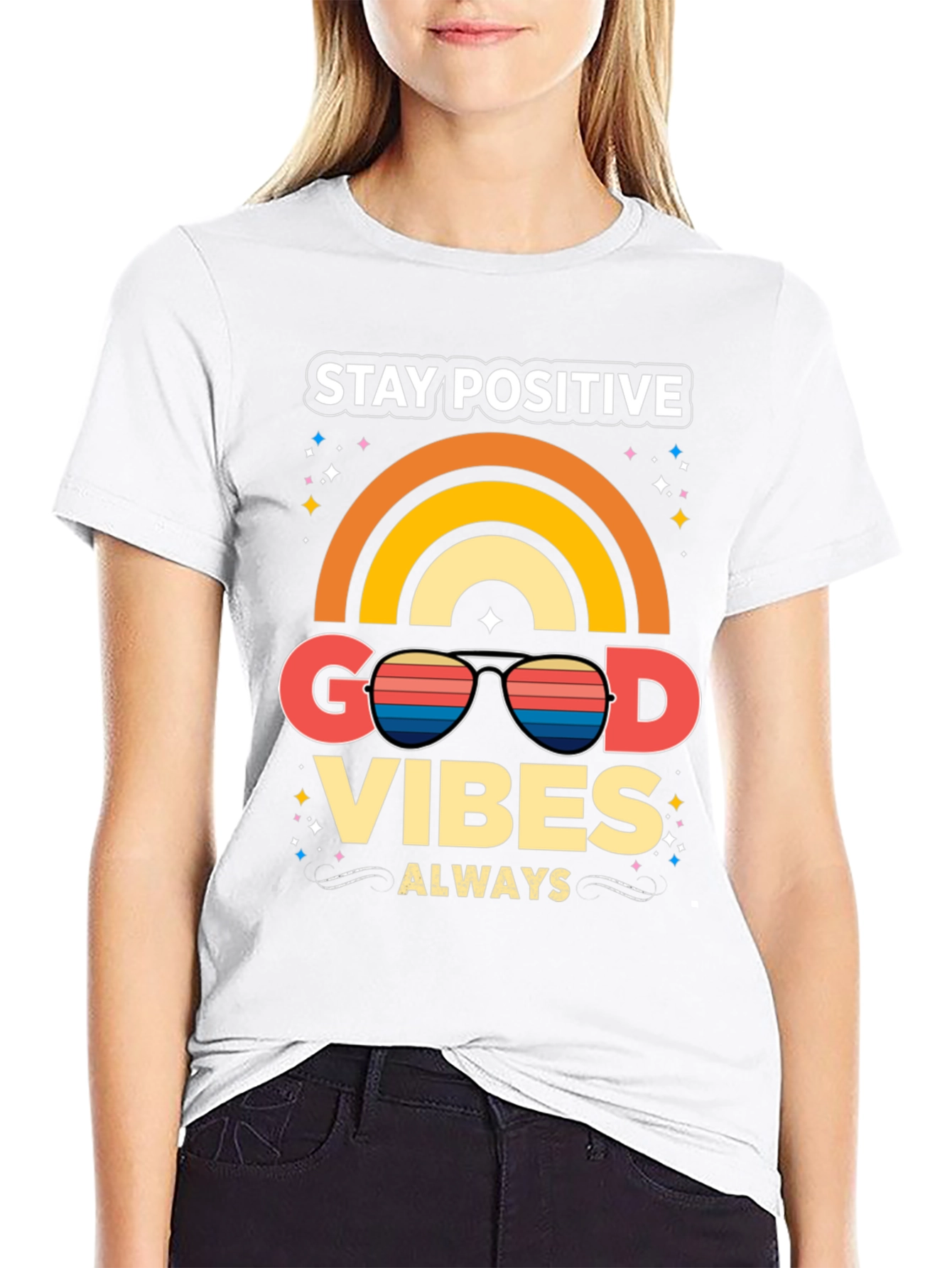 Stay Positive Good Vibes T-Shirt