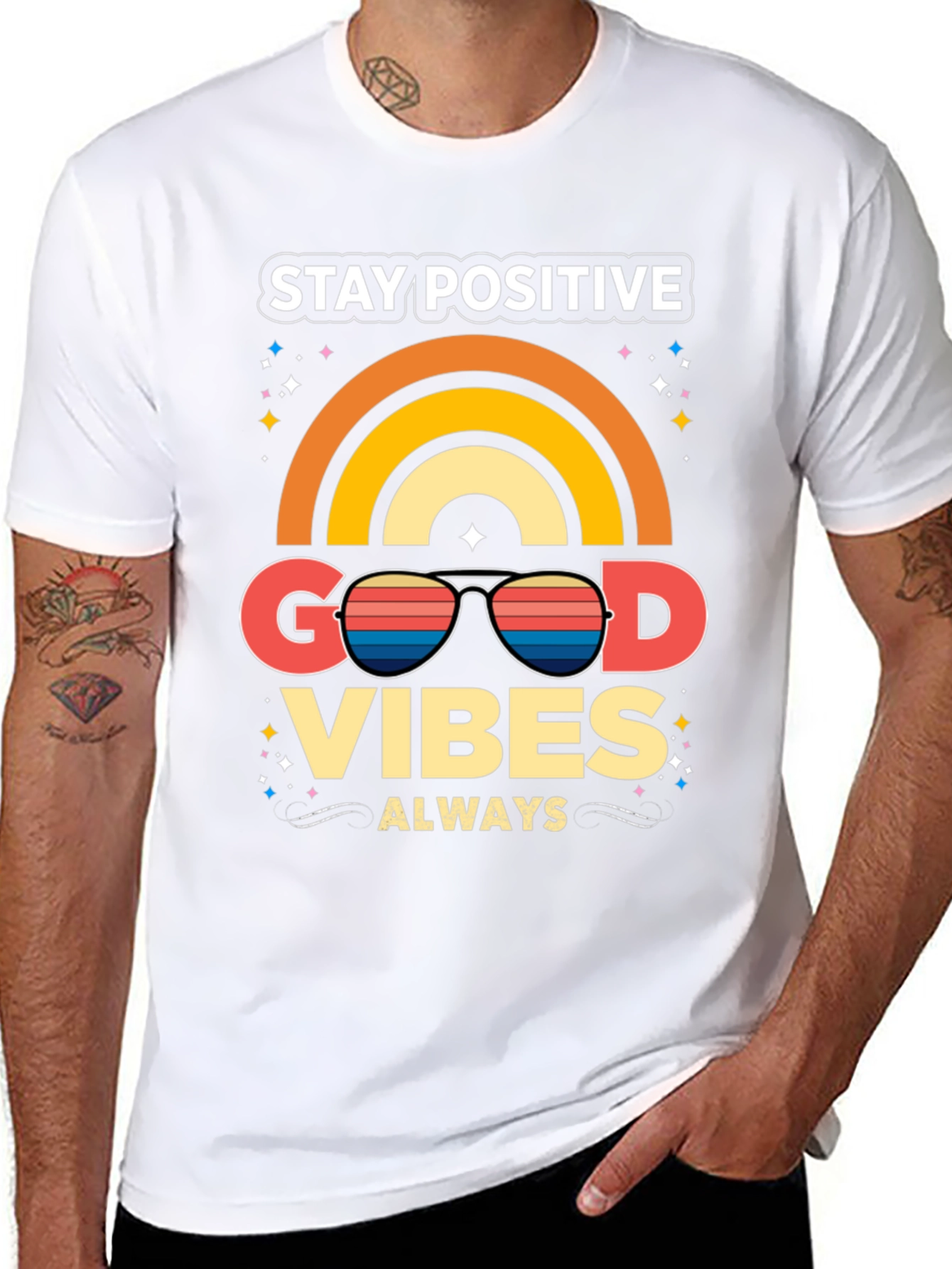 Stay Positive Good Vibes T-Shirt