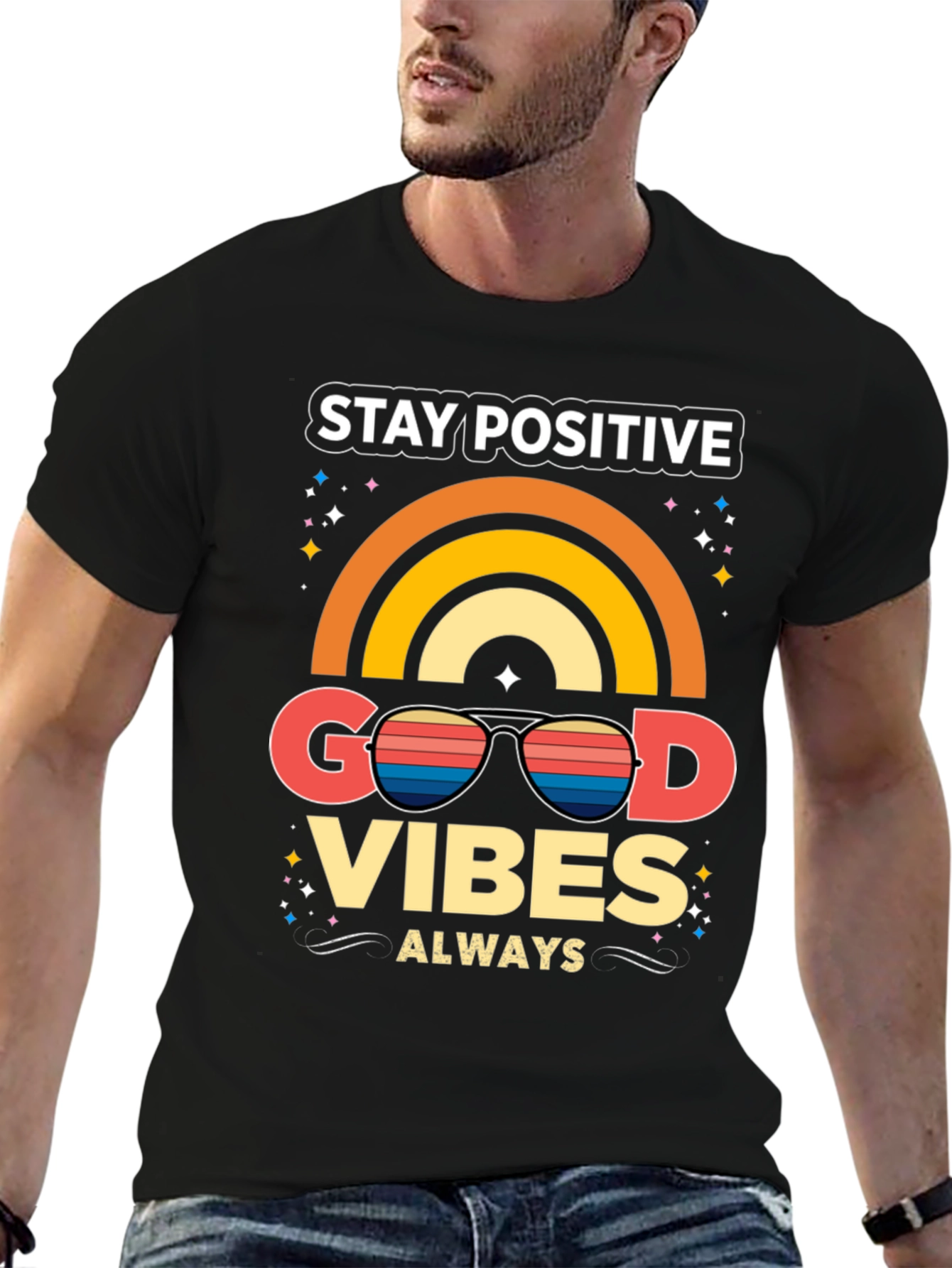 Stay Positive Good Vibes T-Shirt