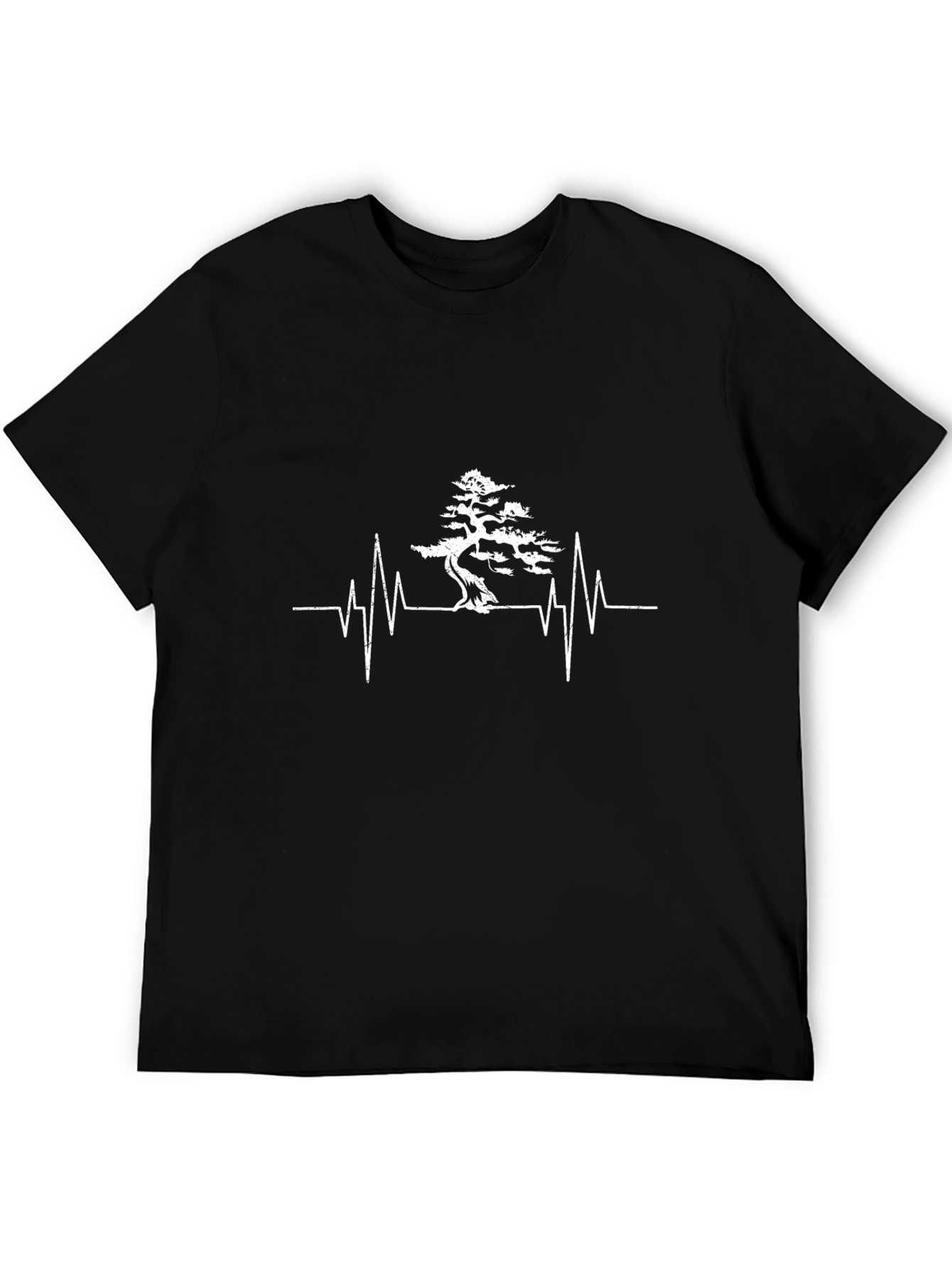 Bonsai Heartbeat T-Shirt - Zen Garden Style