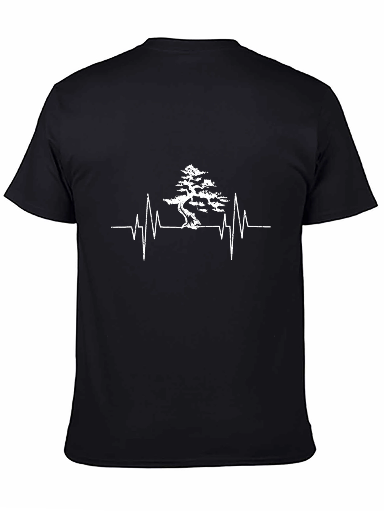 Bonsai Heartbeat T-Shirt - Zen Garden Style