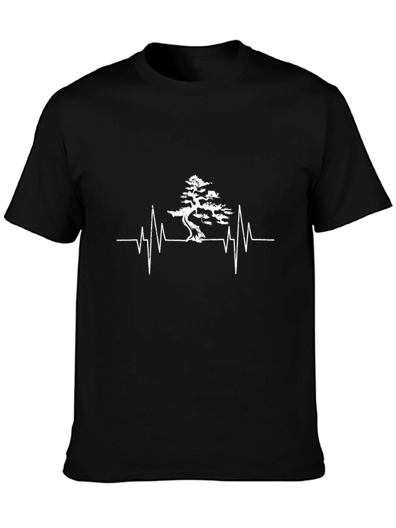 Bonsai Heartbeat T-Shirt - Zen Garden Style