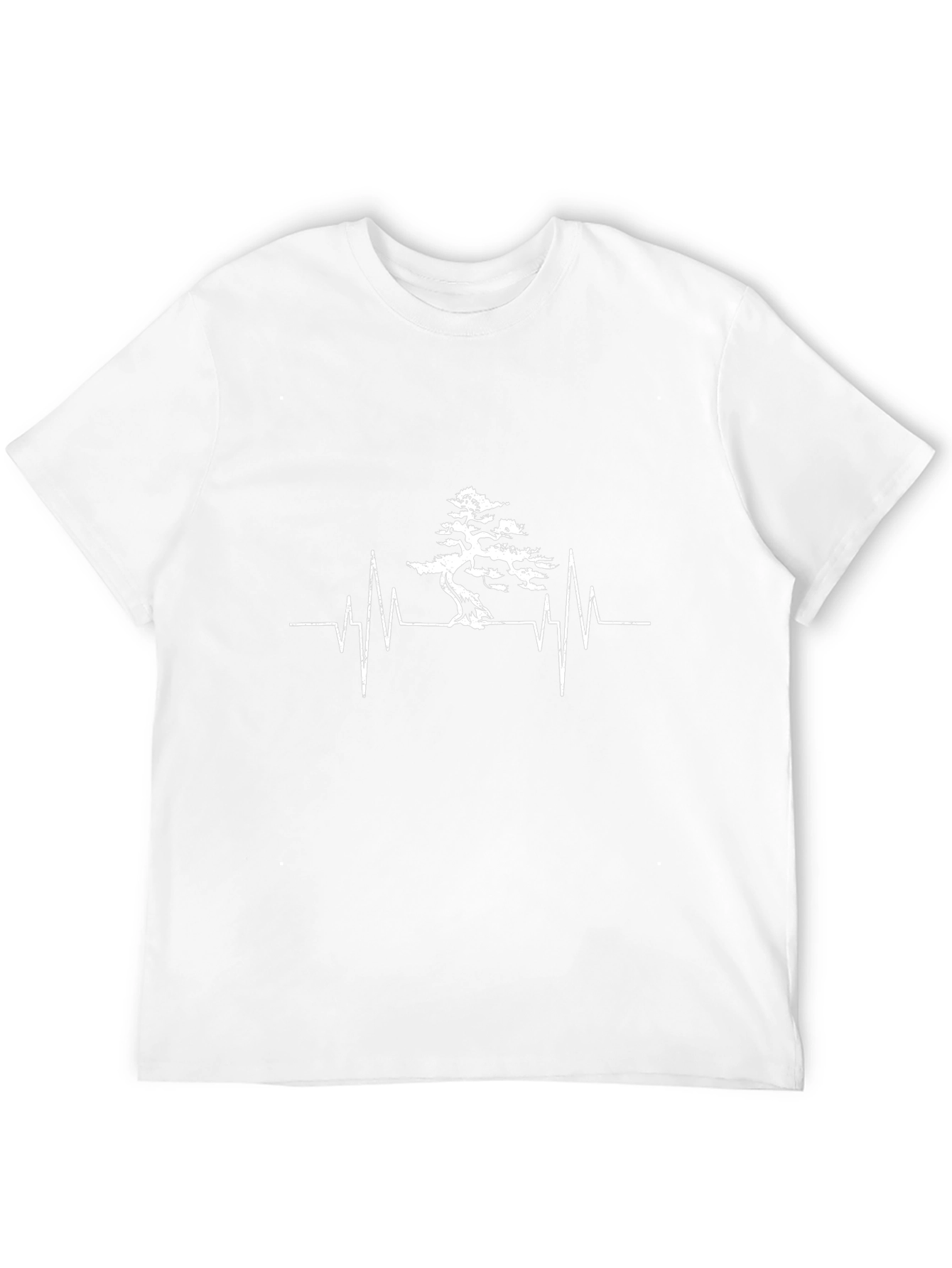 Bonsai Heartbeat T-Shirt - Zen Garden Style
